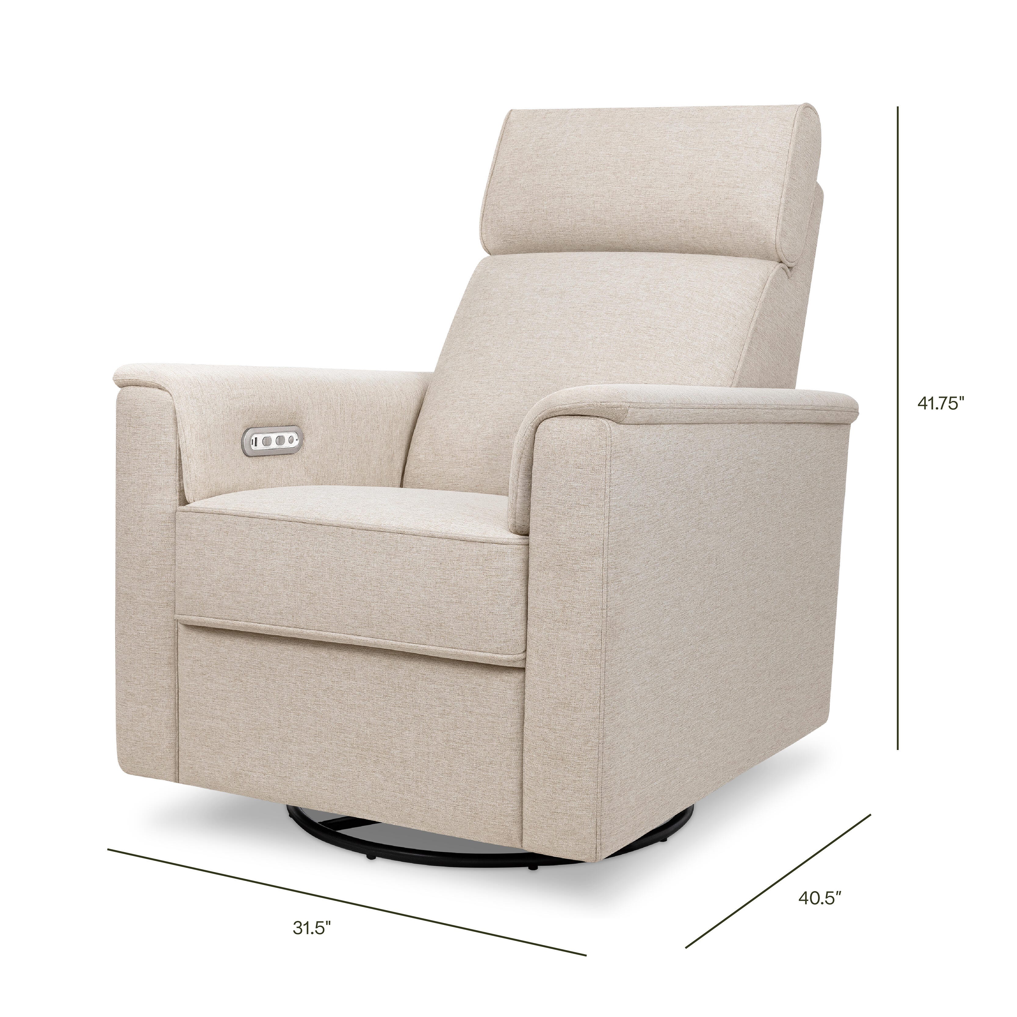 Namesake Power Recliner, Beach, large