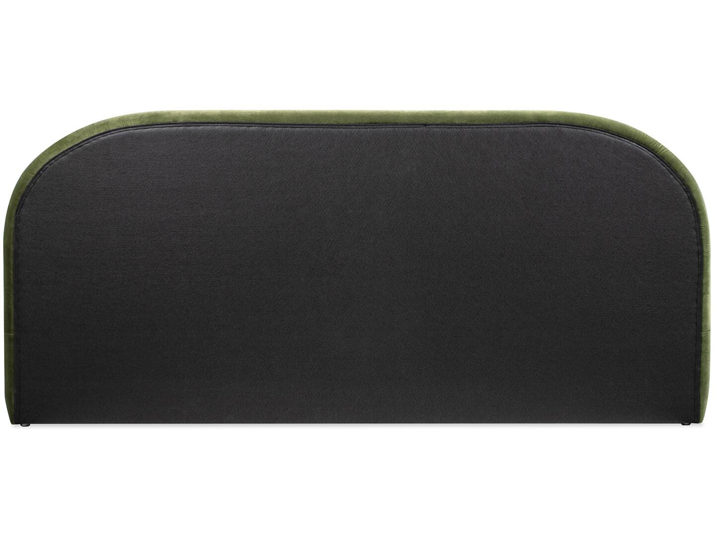 Jennifer Taylor Home Archie King Upholstered Bed, Olive Green, large