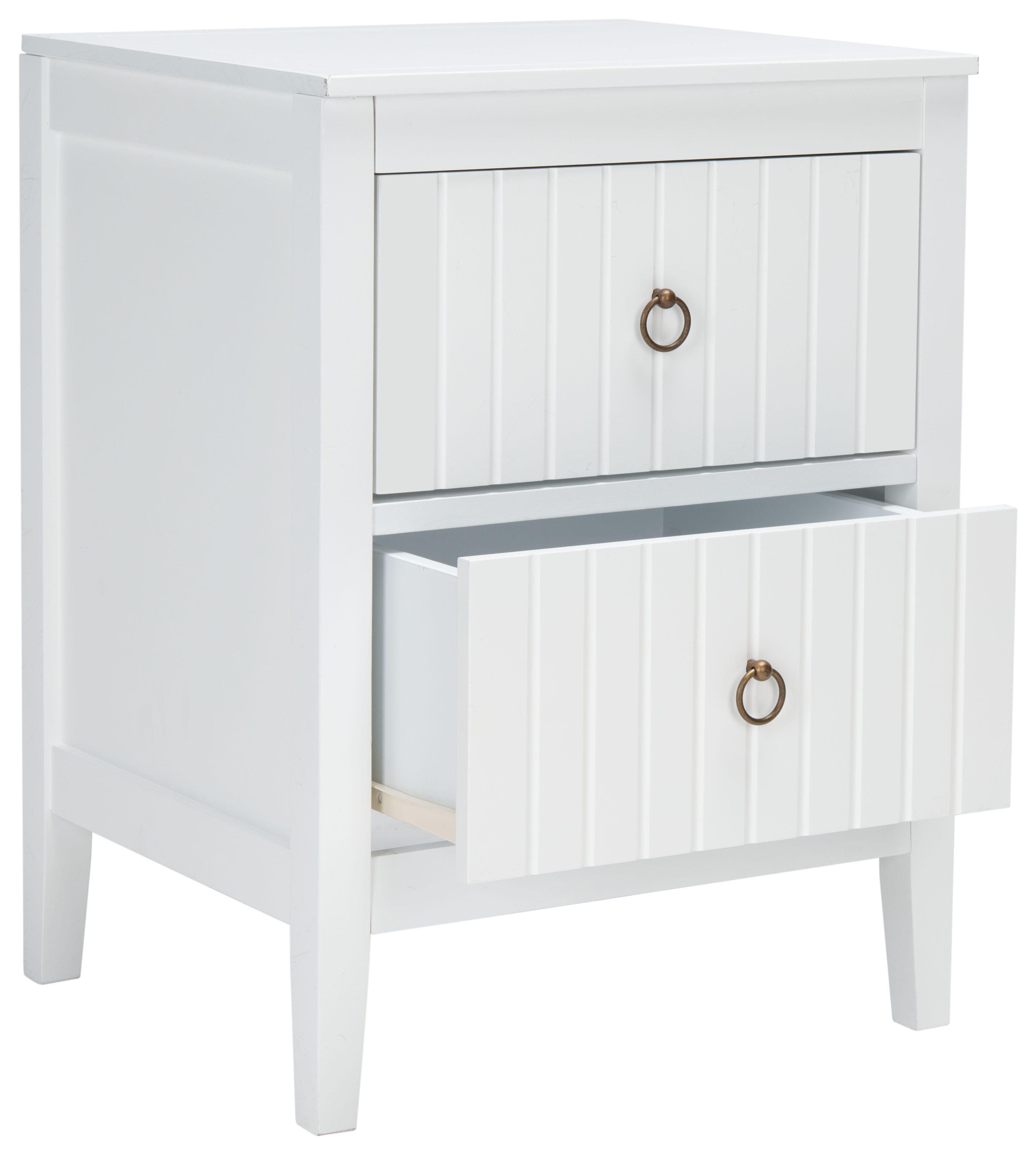 Safavieh Tegan 18" 2 Drawer Nightstand, , large