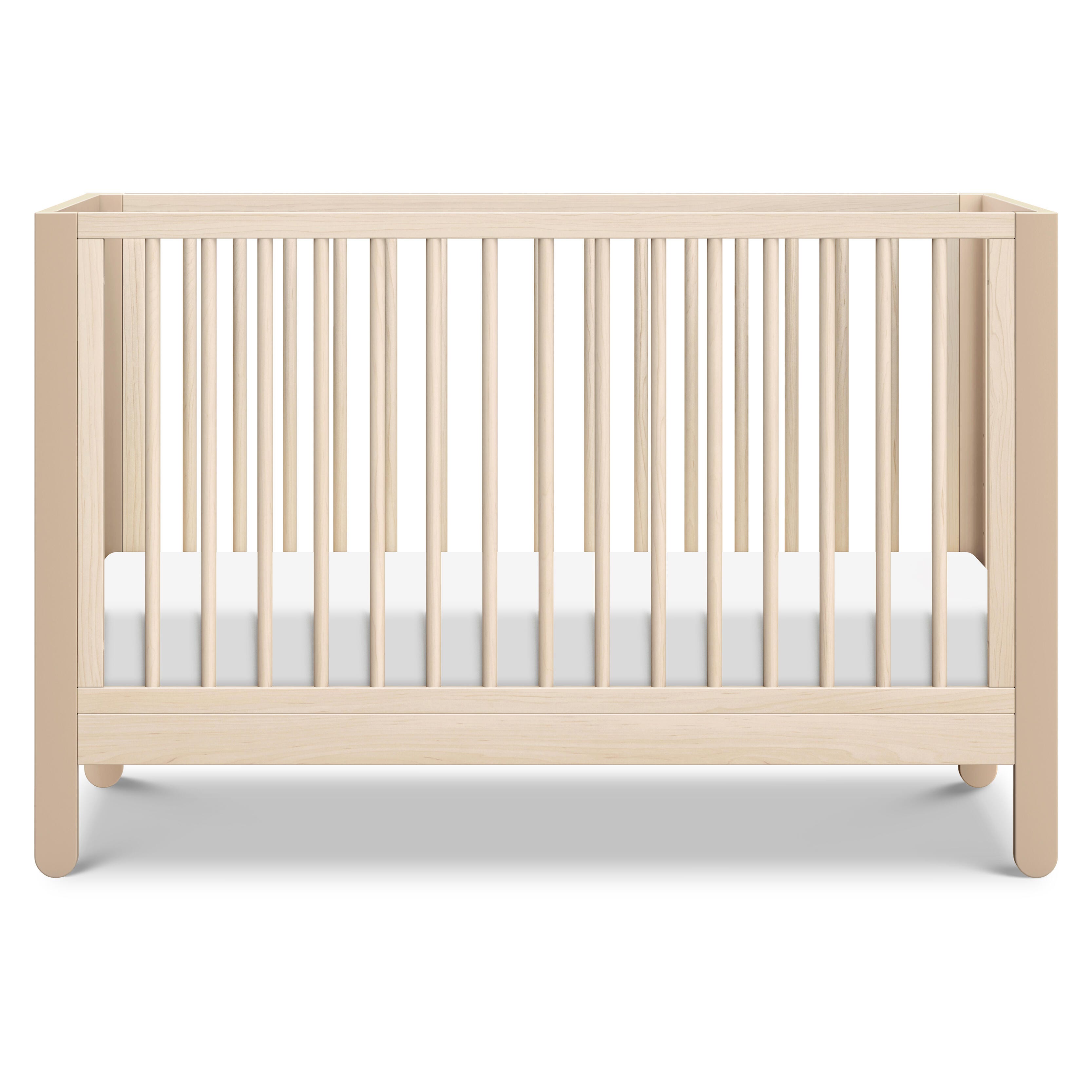 Carter's Marisol 4-in-1 Convertible Crib, Taupe/Natural, large