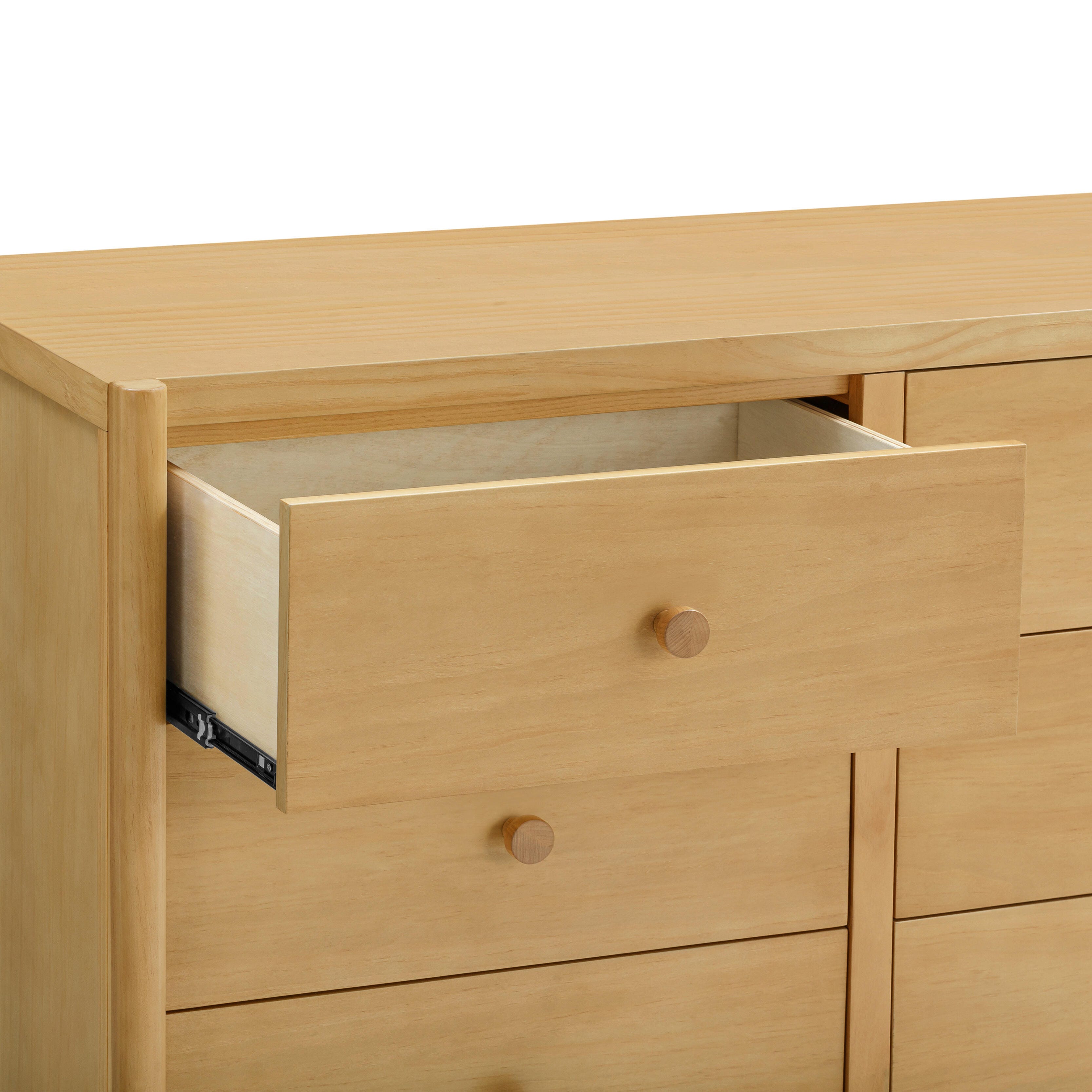 daVinci Birdie 6 Drawer Dresser, Honey, large