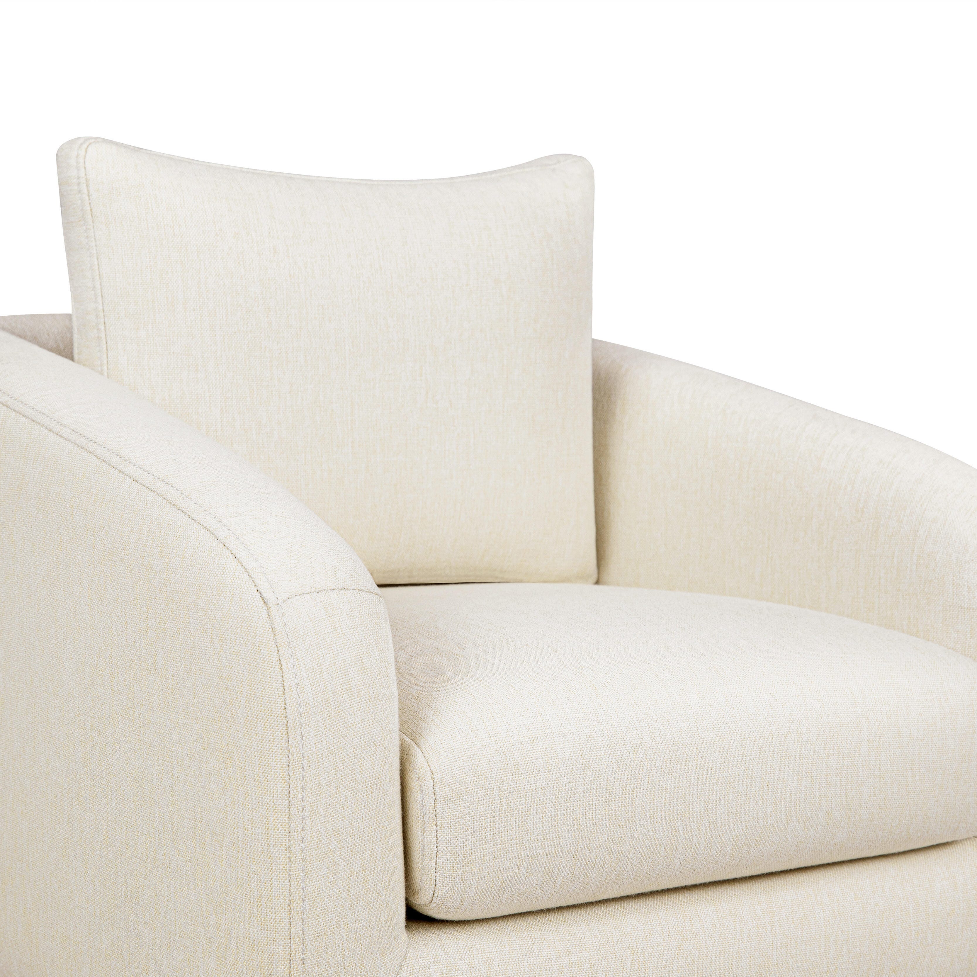 daVinci Nina Kids Accent Chair, Vanilla, large