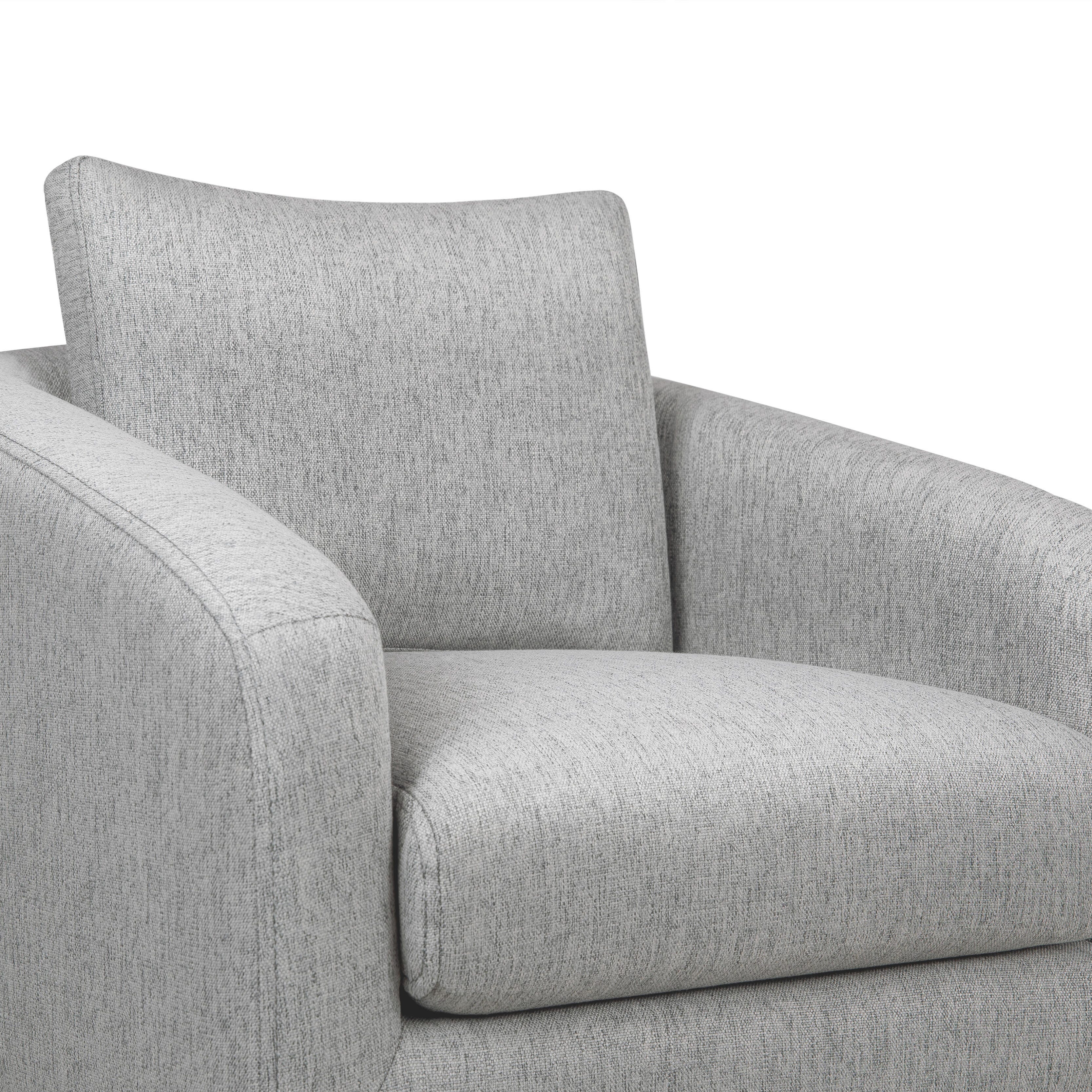 daVinci Nina Kids Accent Chair, Frost Gray, large