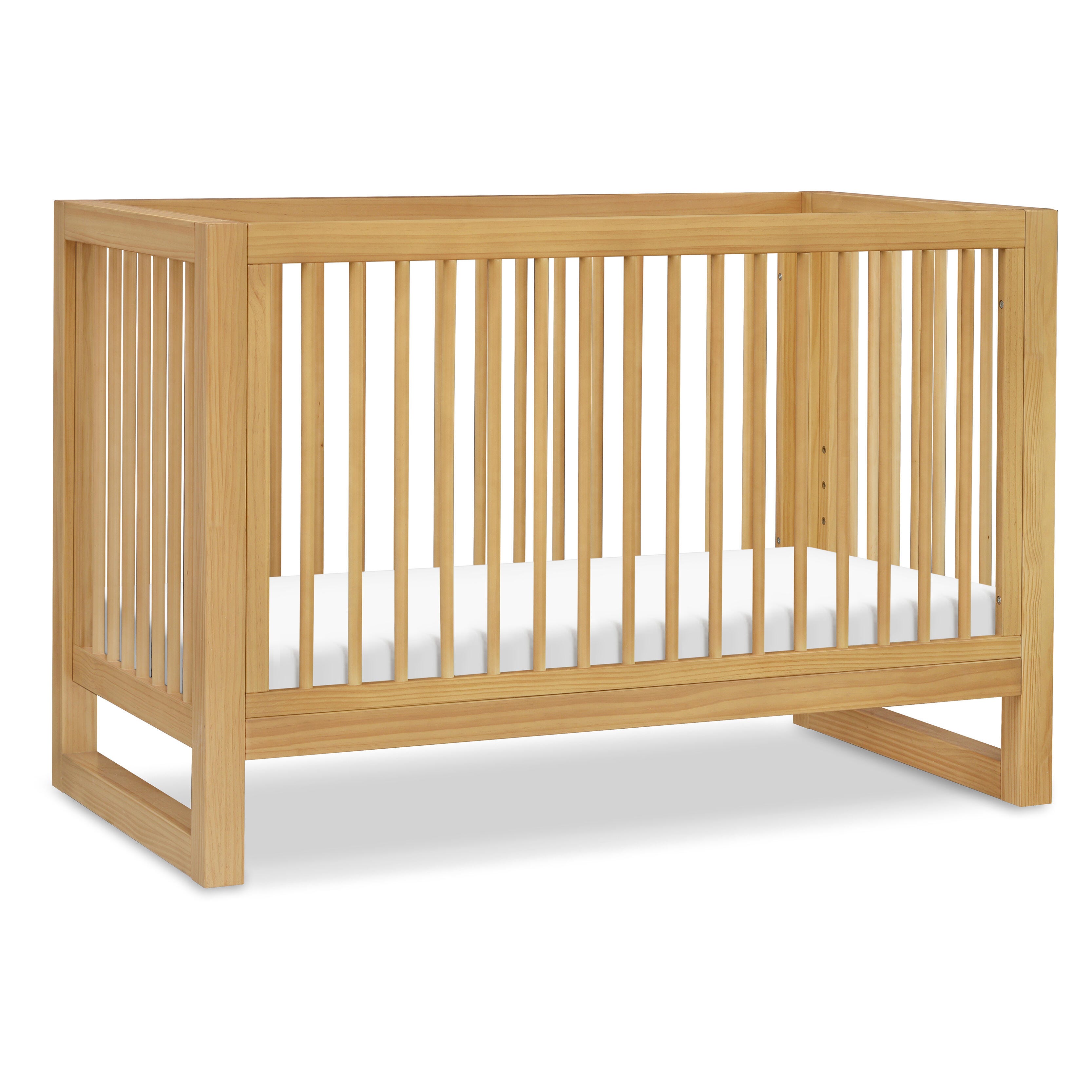 Namesake Nantucket 3-in-1 Convertible Crib, Honey, large