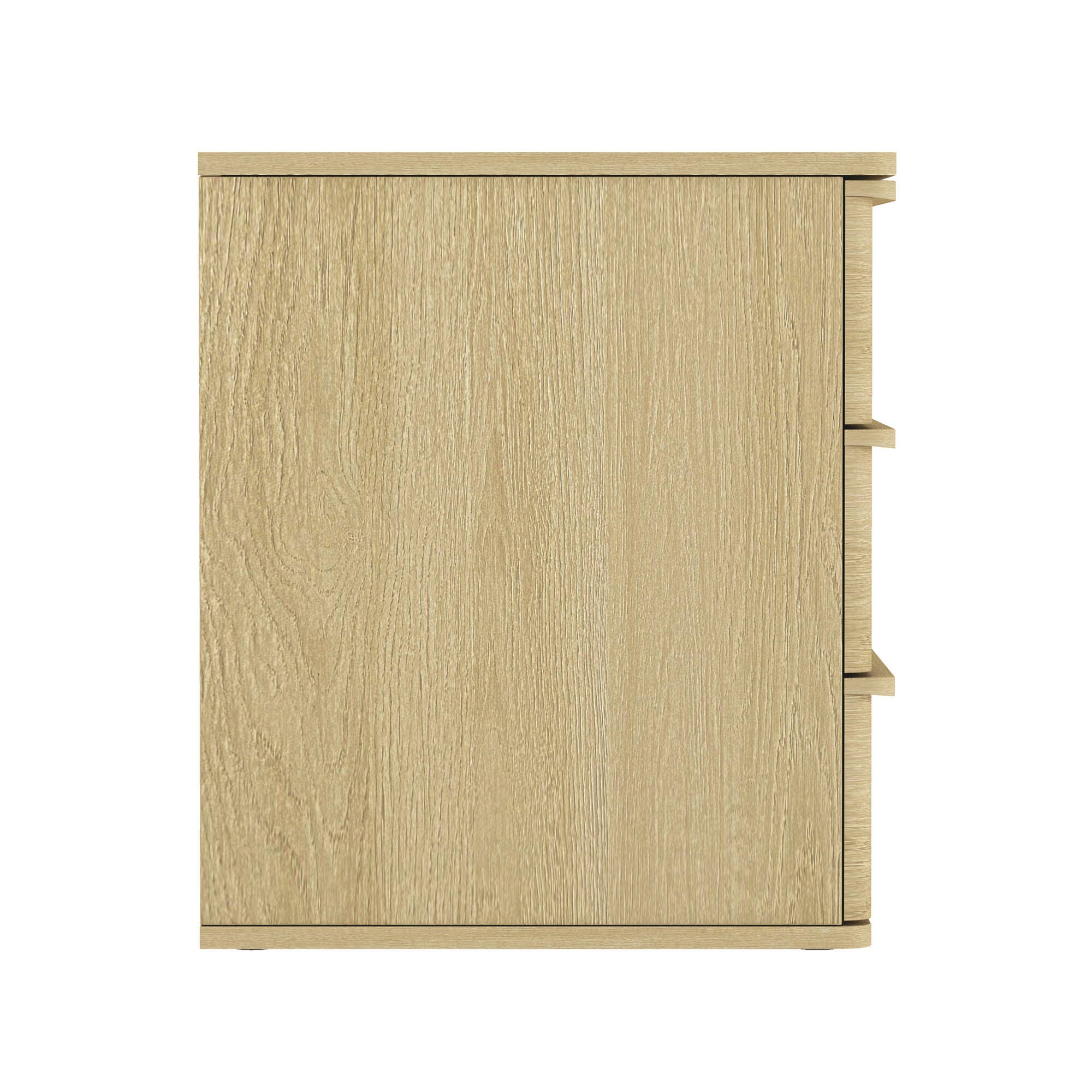 Manhattan Comfort Molly 26" 3 Drawers Nightstand, , large