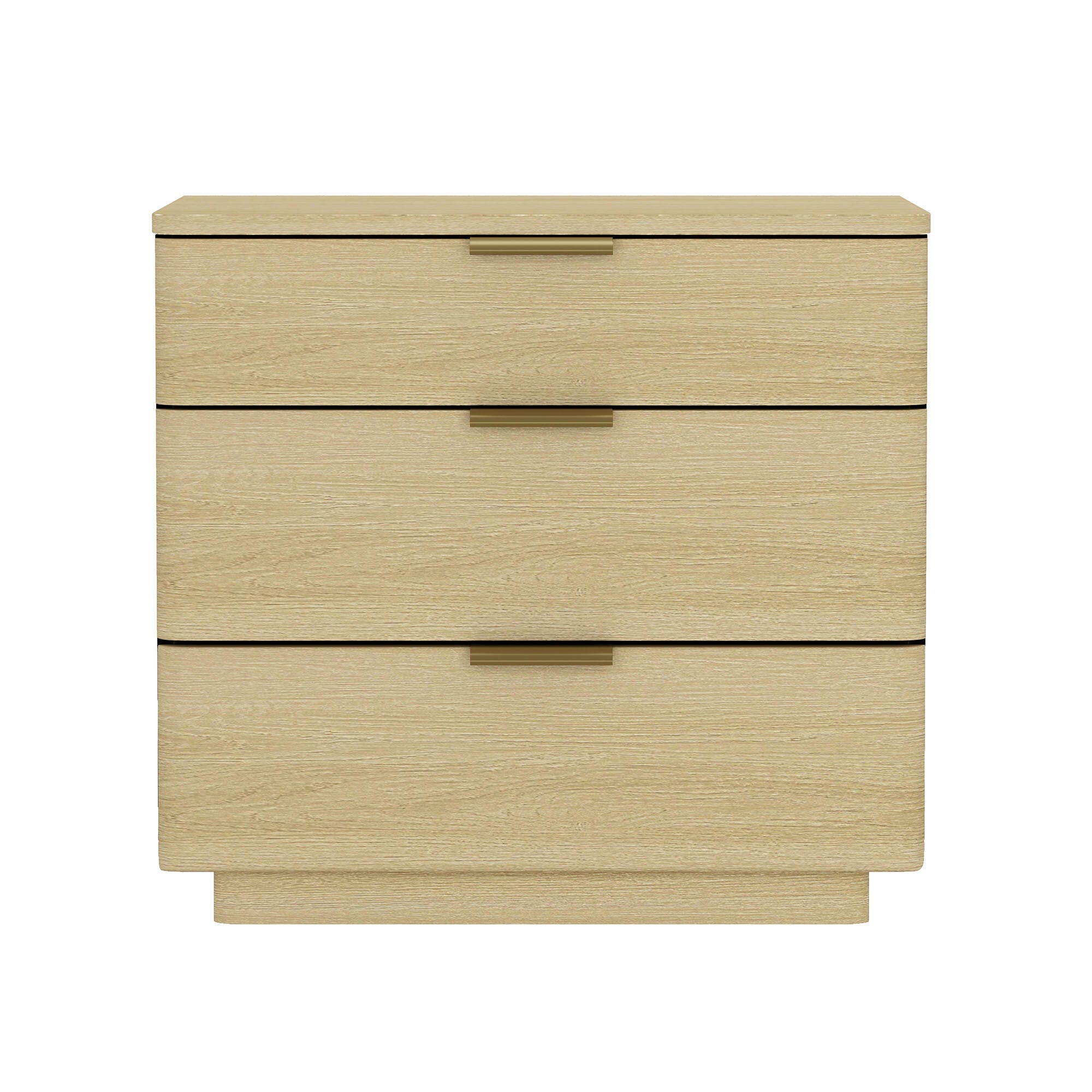 Manhattan Comfort Payton 26" 3 Drawers Nightstand