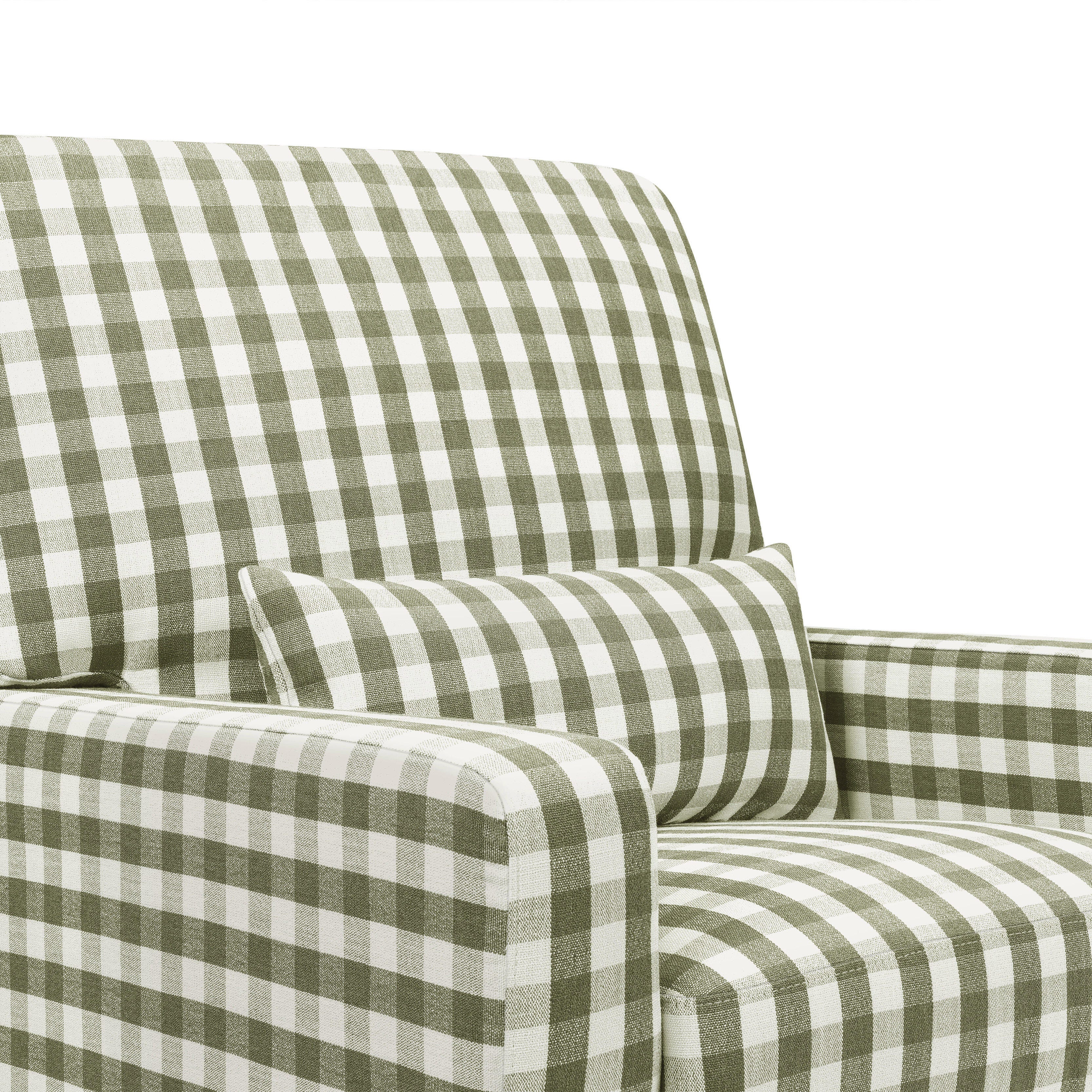 Namesake Crawford Swivel Glider Manual Recliner, Green, large