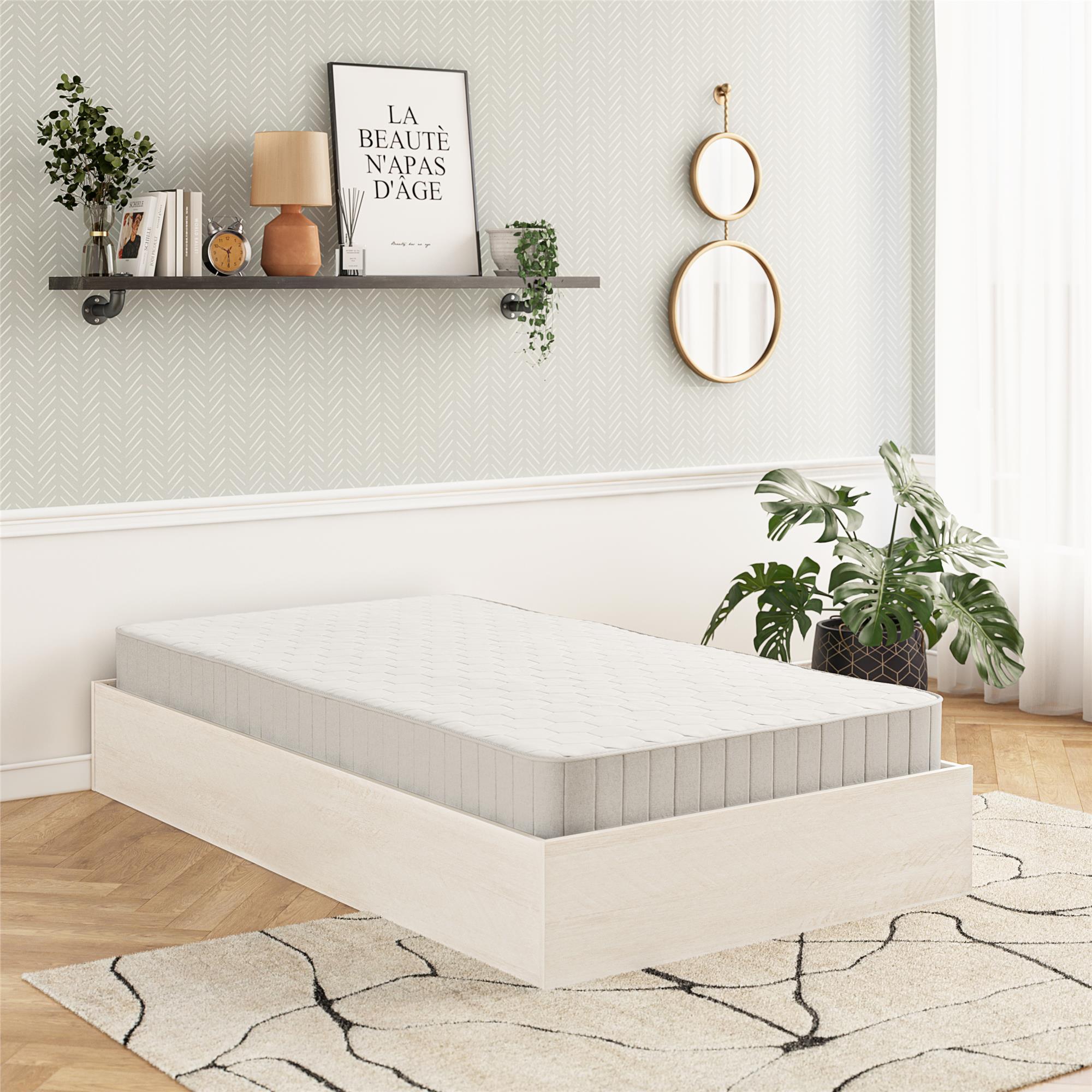 ベッドフレーム New Bed matress double size RealRooms DreamSaver Twin Platform Bed with Mattress | Ashley