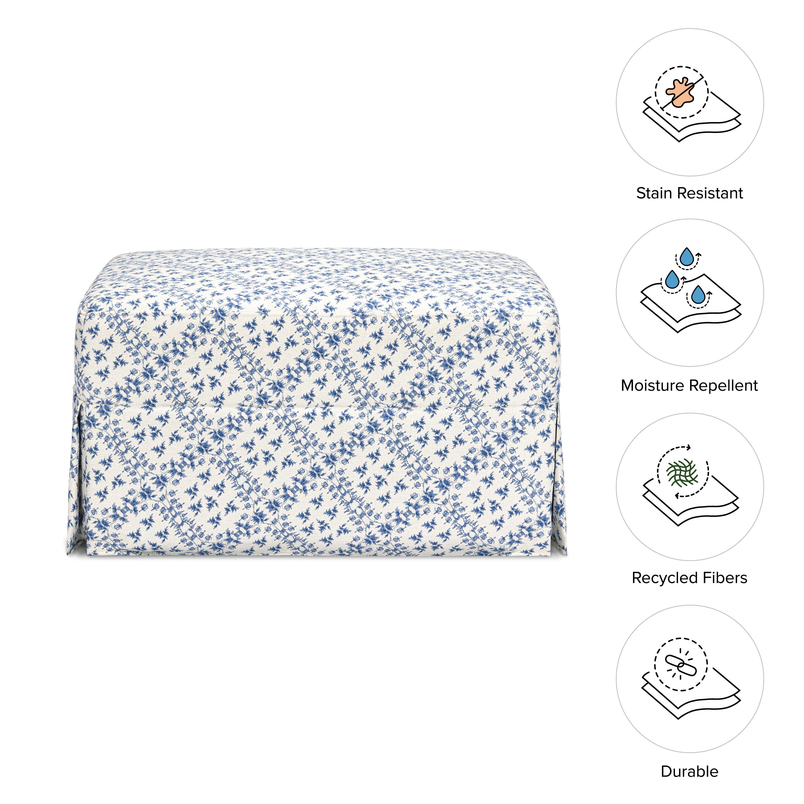 Namesake x Sarah Flint Ottoman, , large