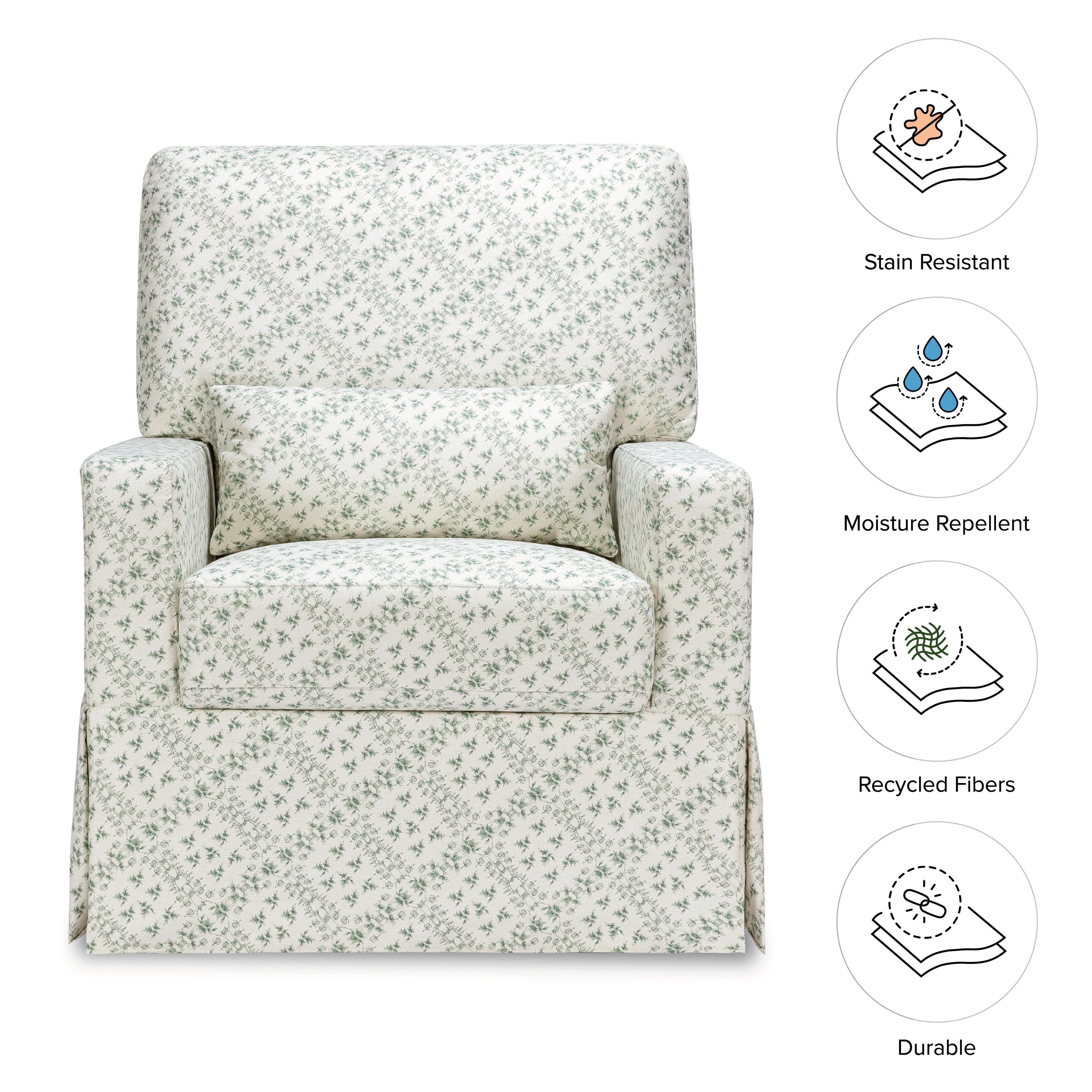 Namesake x Sarah Flint Manual Swivel Glider Recliner, , large
