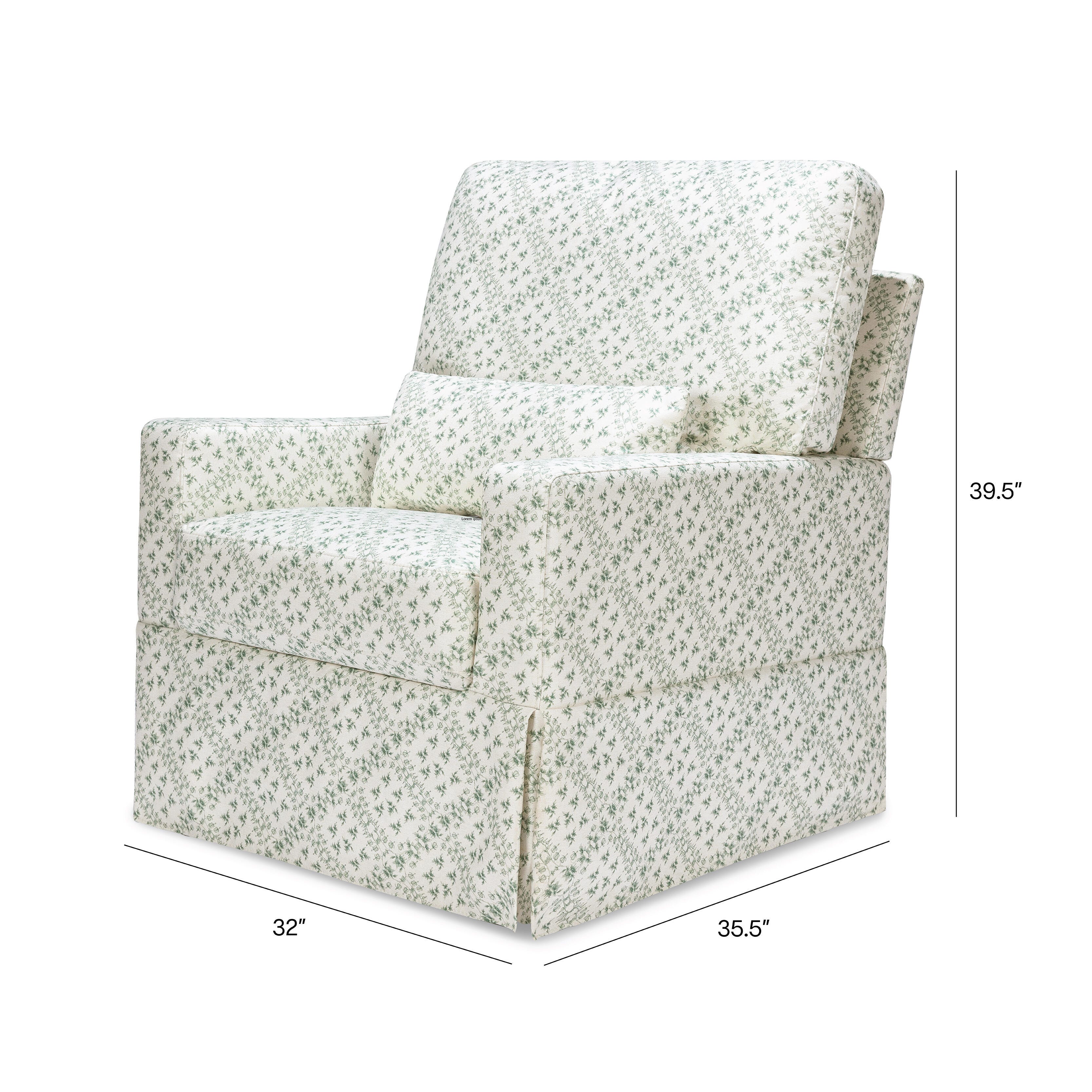 Namesake x Sarah Flint Manual Swivel Glider Recliner, , large