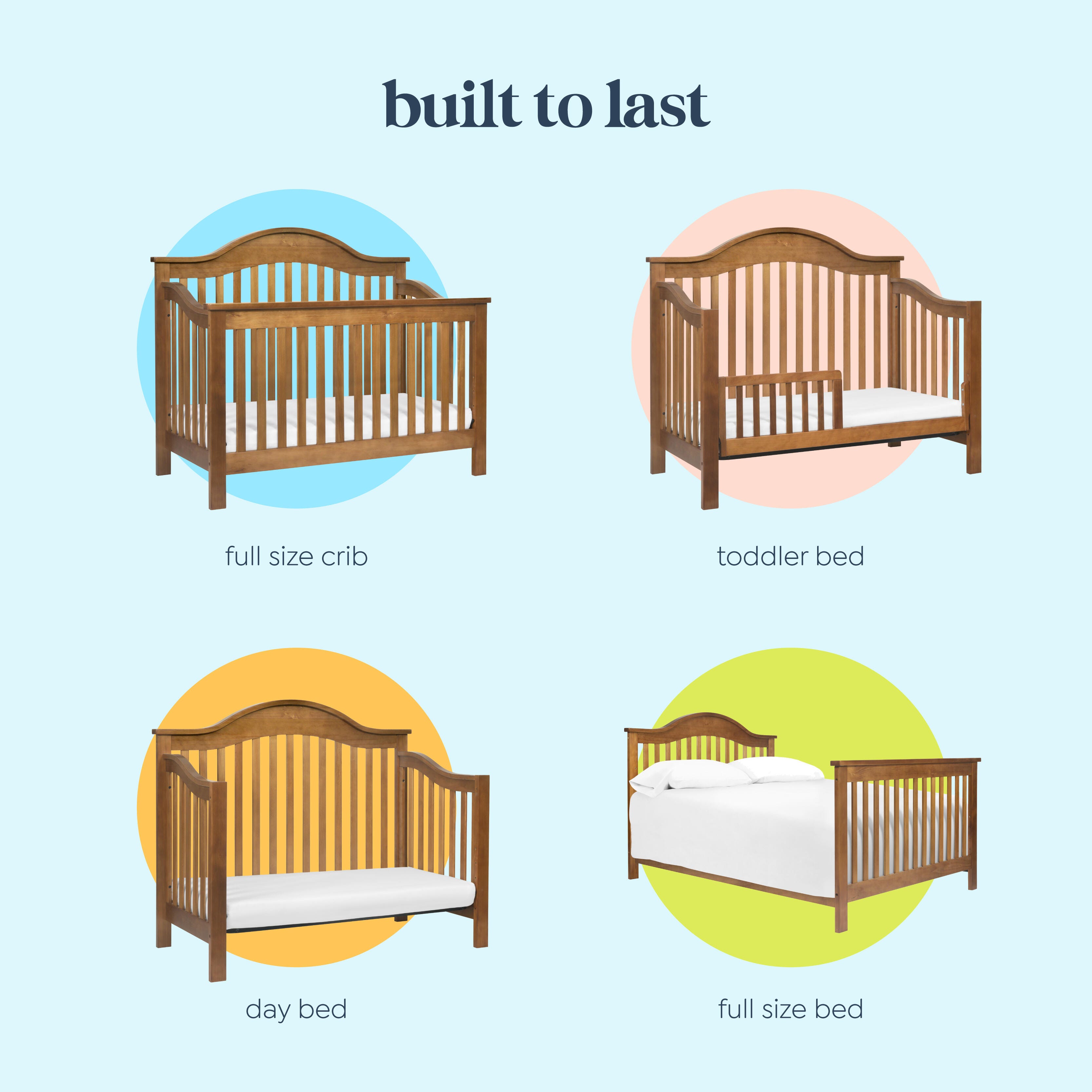 daVinci Jayden 4-in-1 Convertible Crib, Chestnut, large