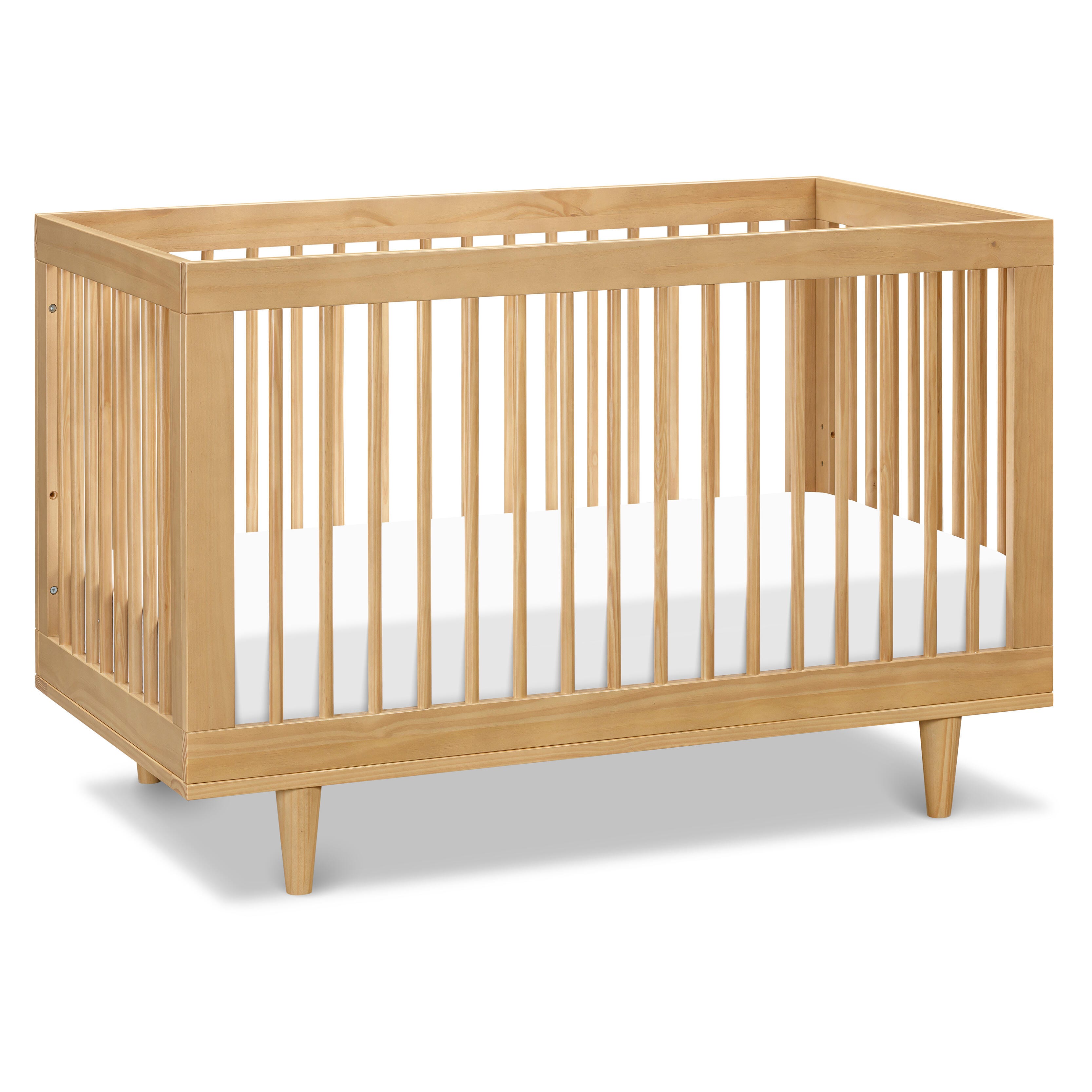 daVinci Marley 3-in-1 Convertible Crib, Honey, large