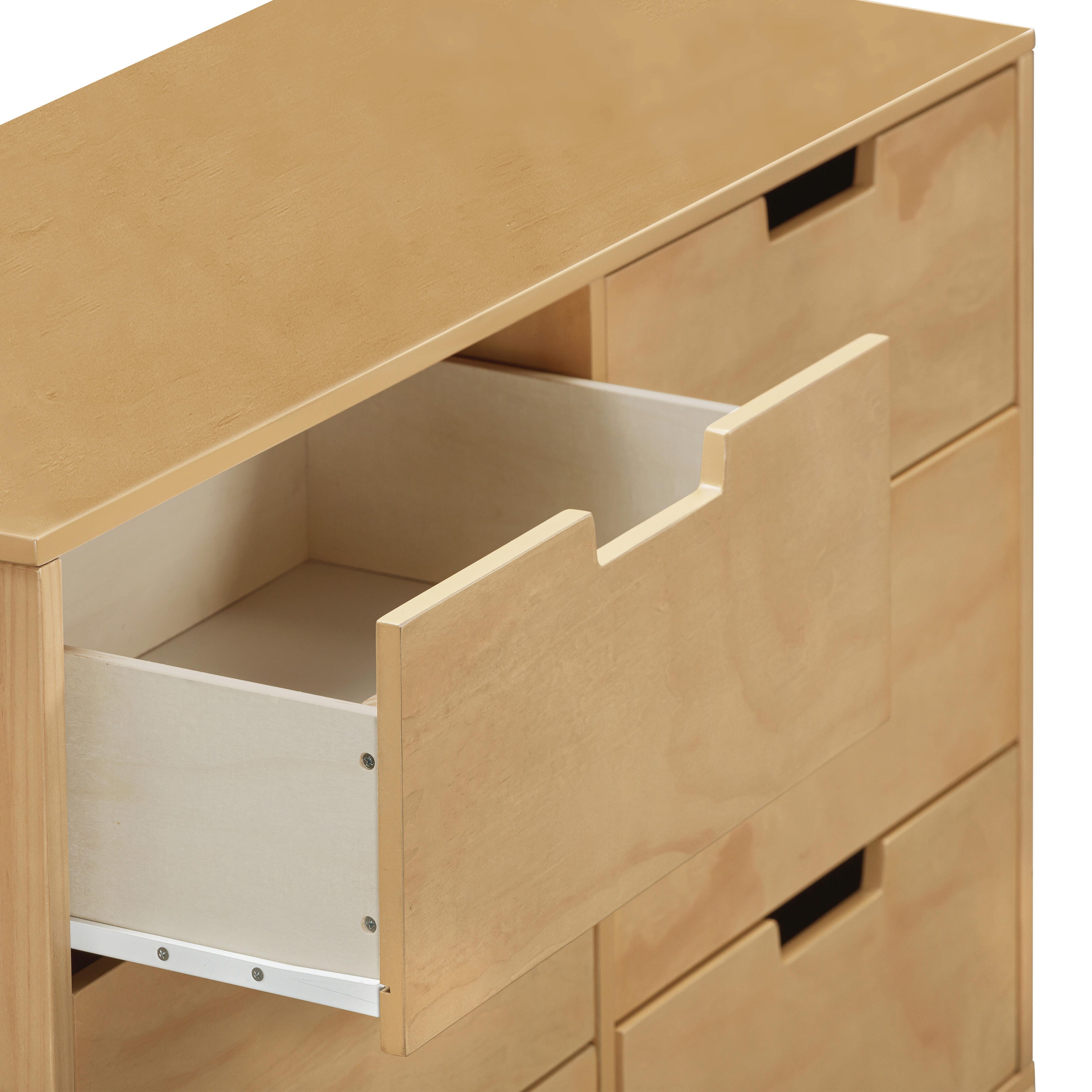 daVinci Marley 19" 6 Drawer Dresser, Honey, large