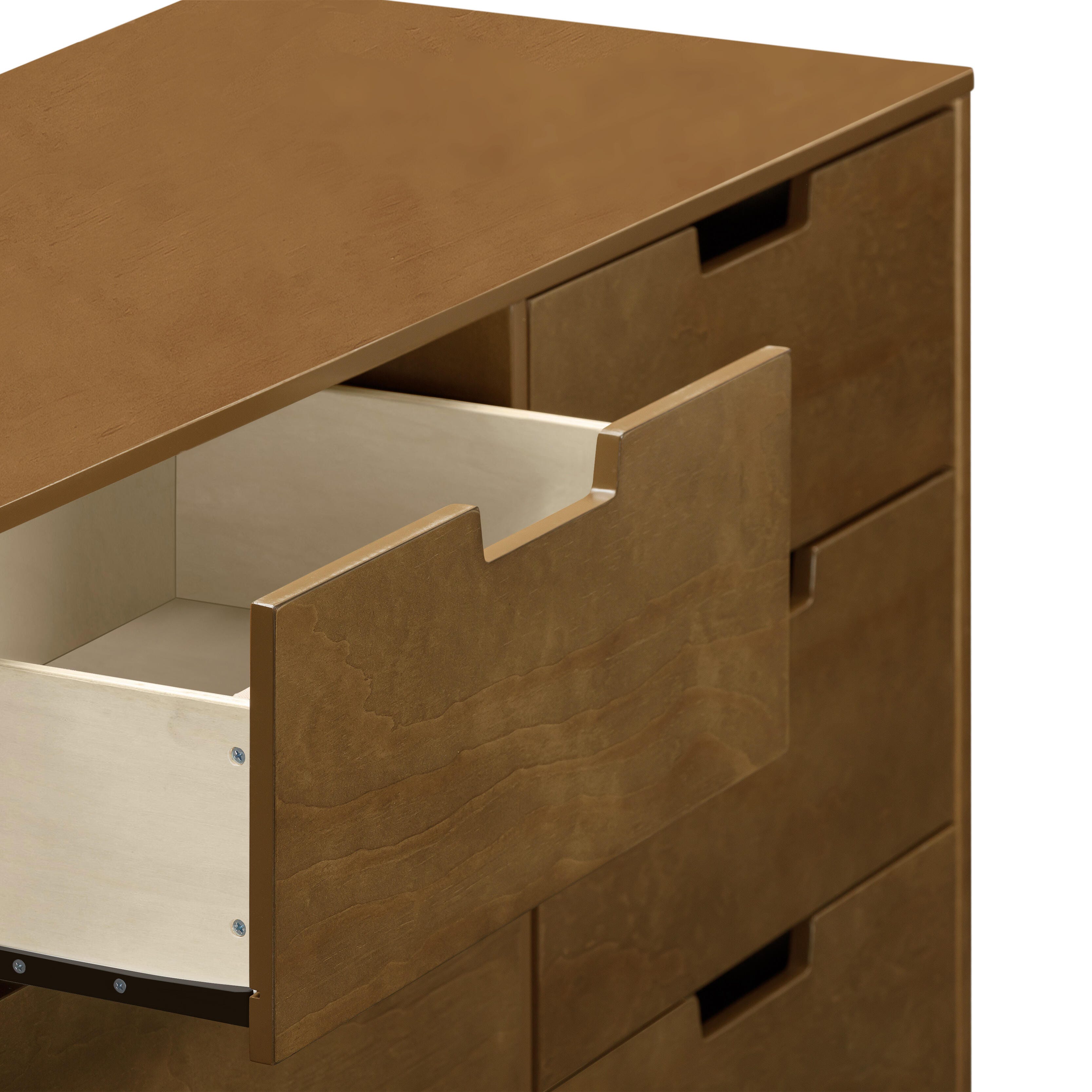 daVinci Marley 19" 6 Drawer Dresser, Walnut, large