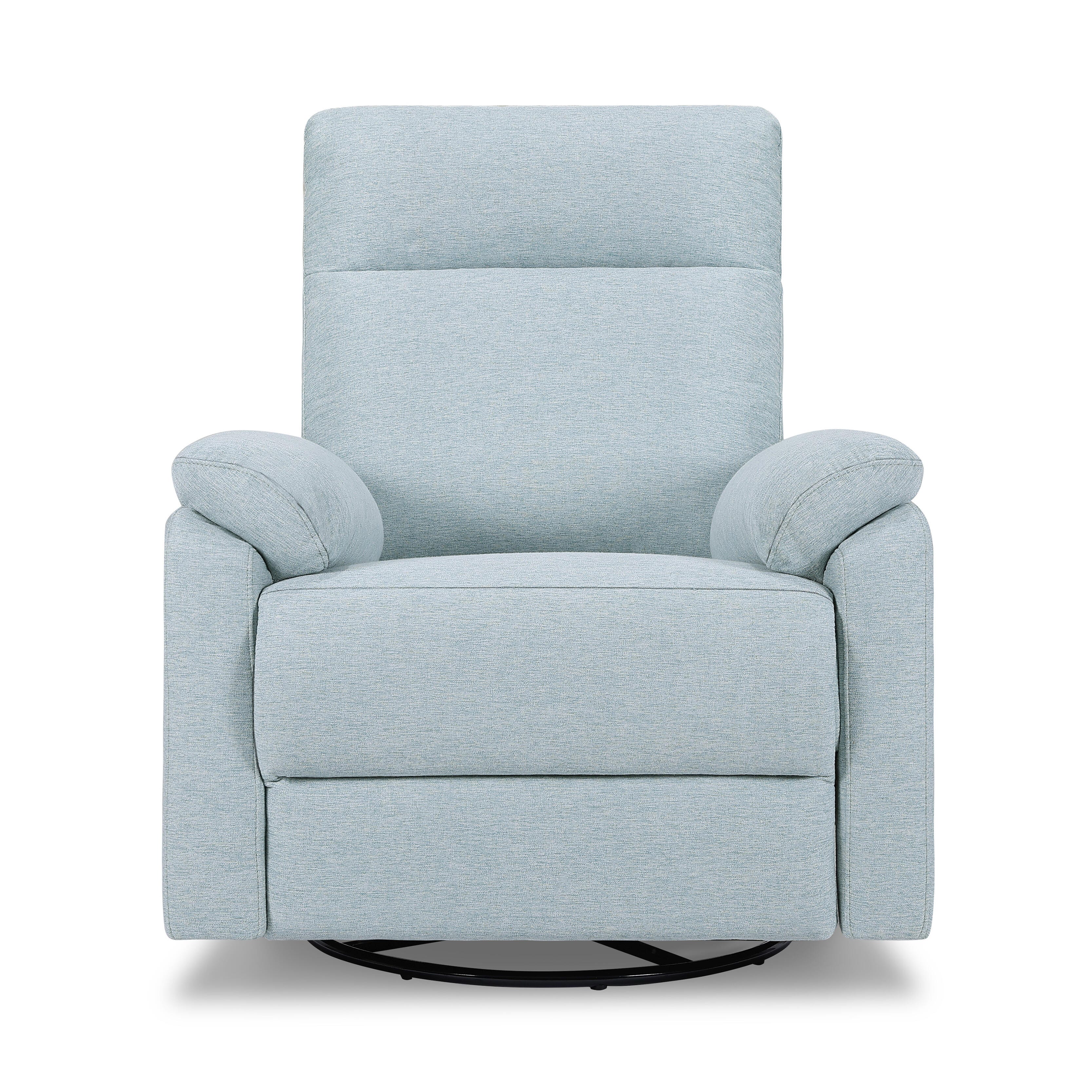 daVinci Suzy Manual Recliner, Blue, large