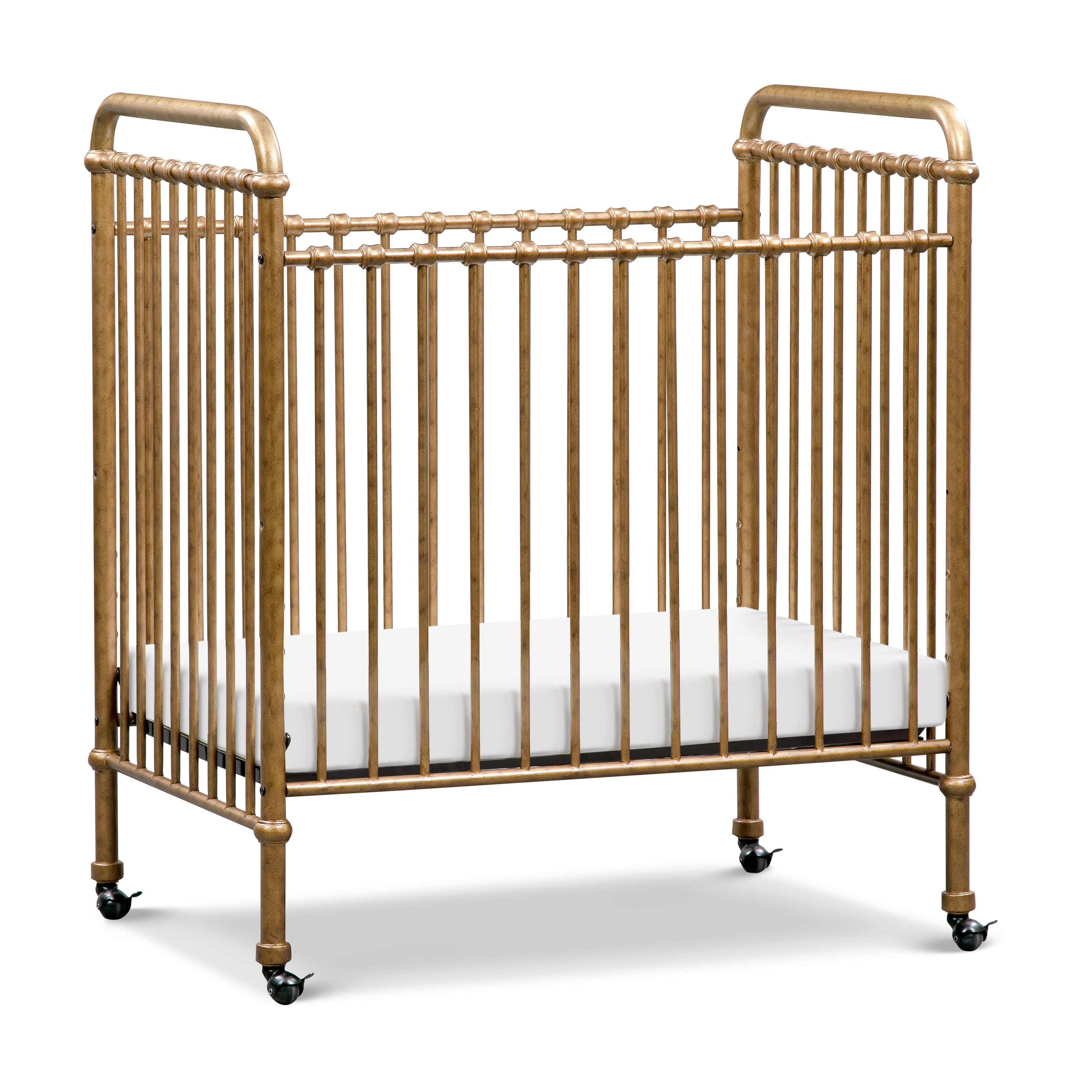 Namesake Abigail 3-in-1 Convertible Crib, Vintage Gold, large