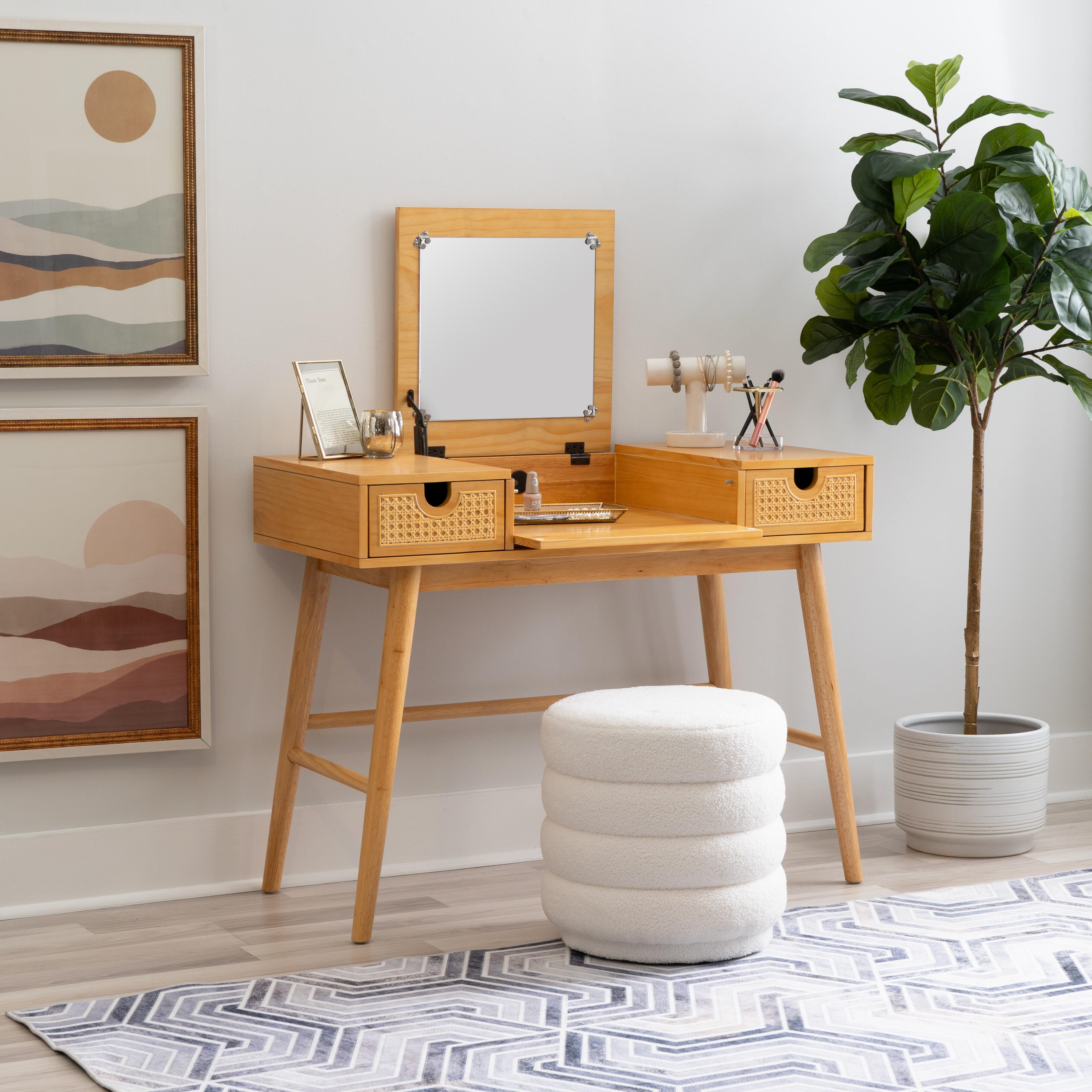 Linon Carson Vanity, , large