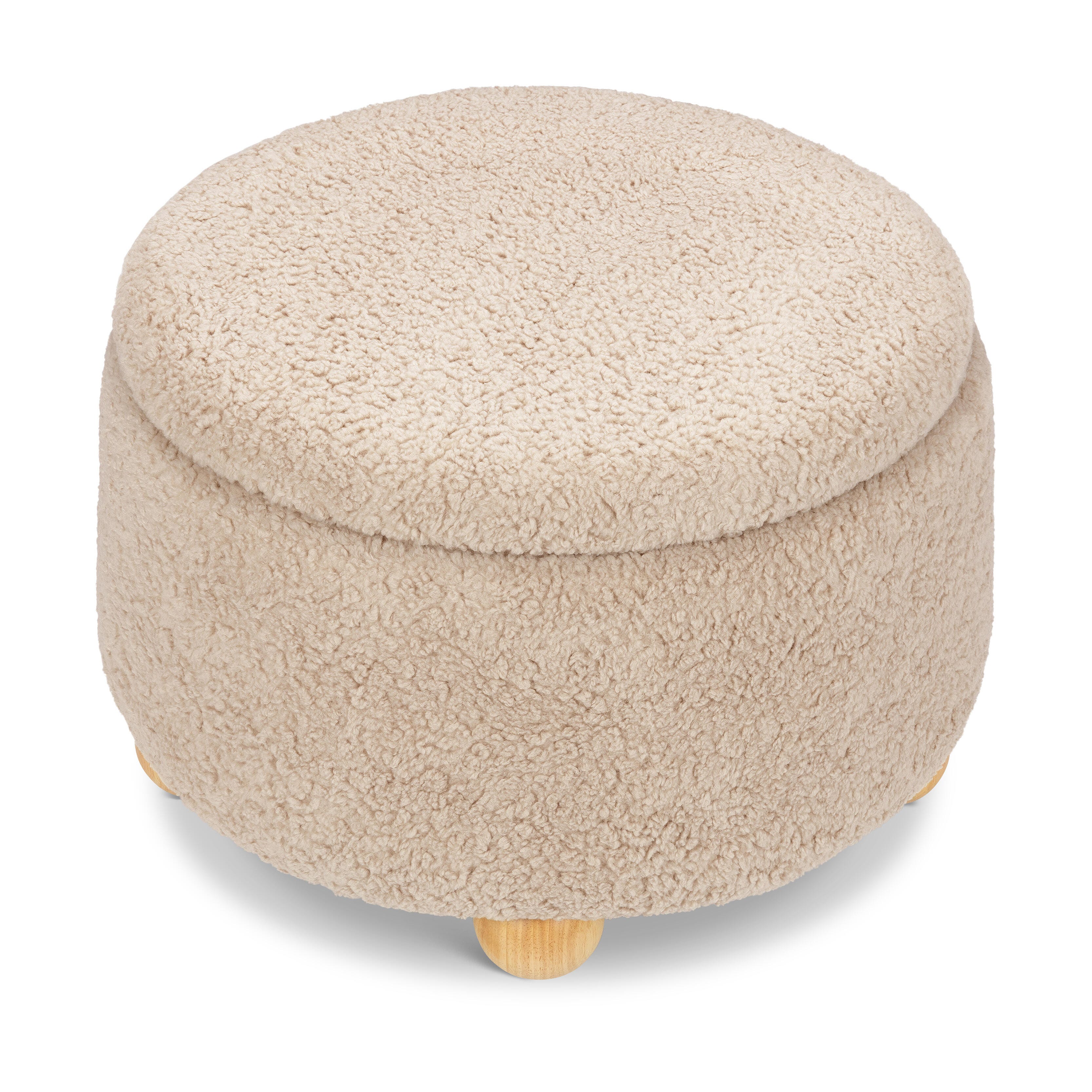 Namesake Ottoman with Storage, Beige, large