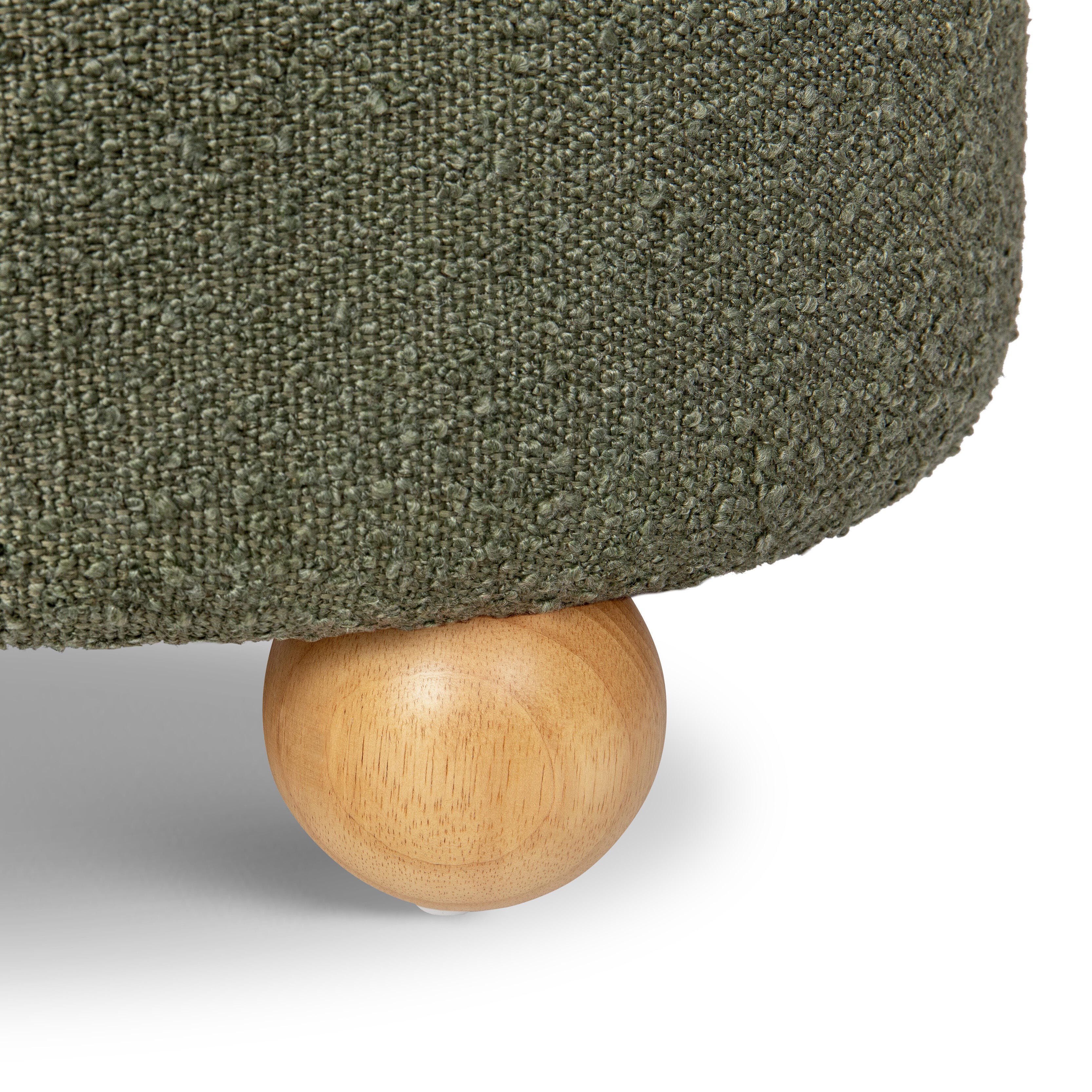 Namesake Ottoman with Storage, Green, large