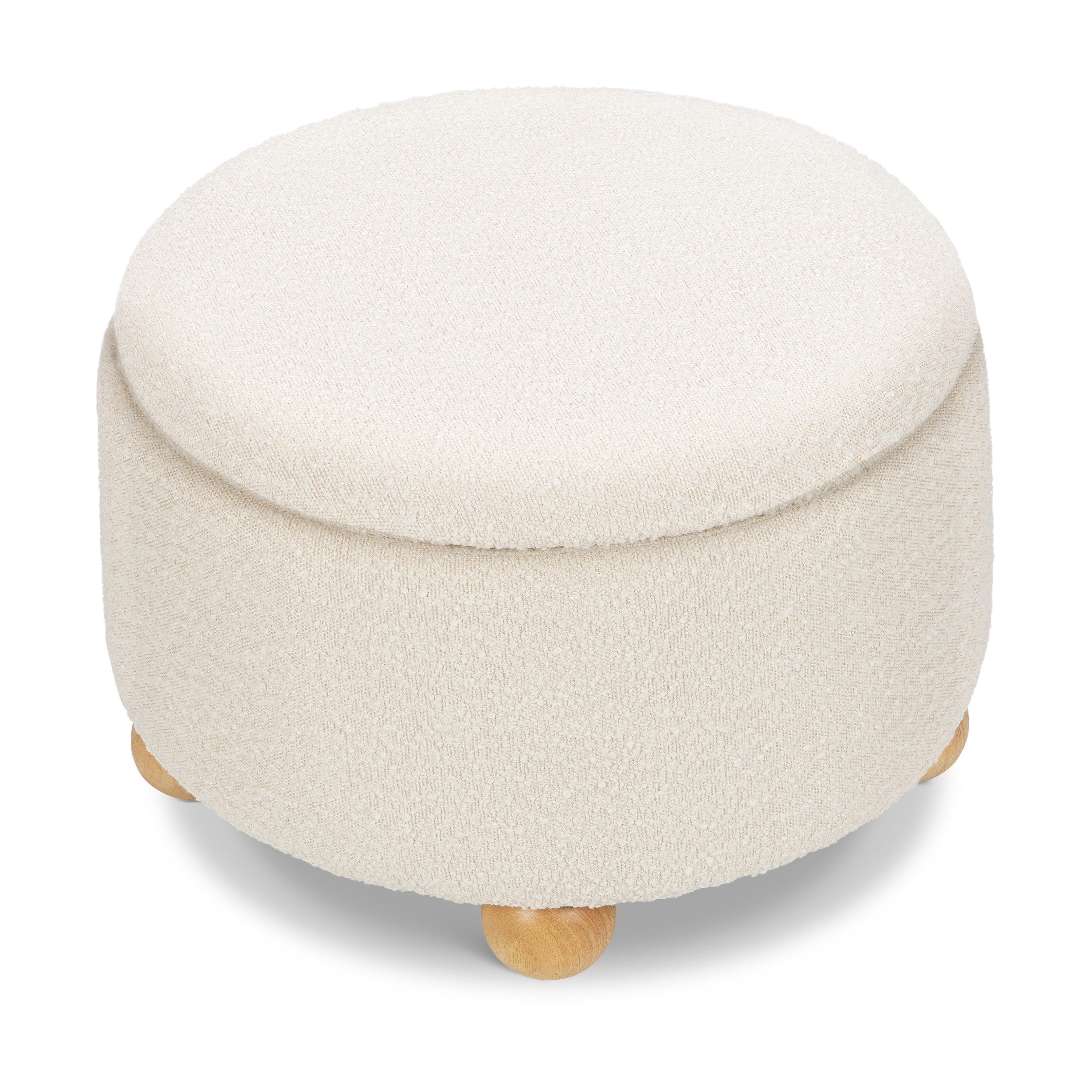 Namesake Ottoman with Storage, White, large