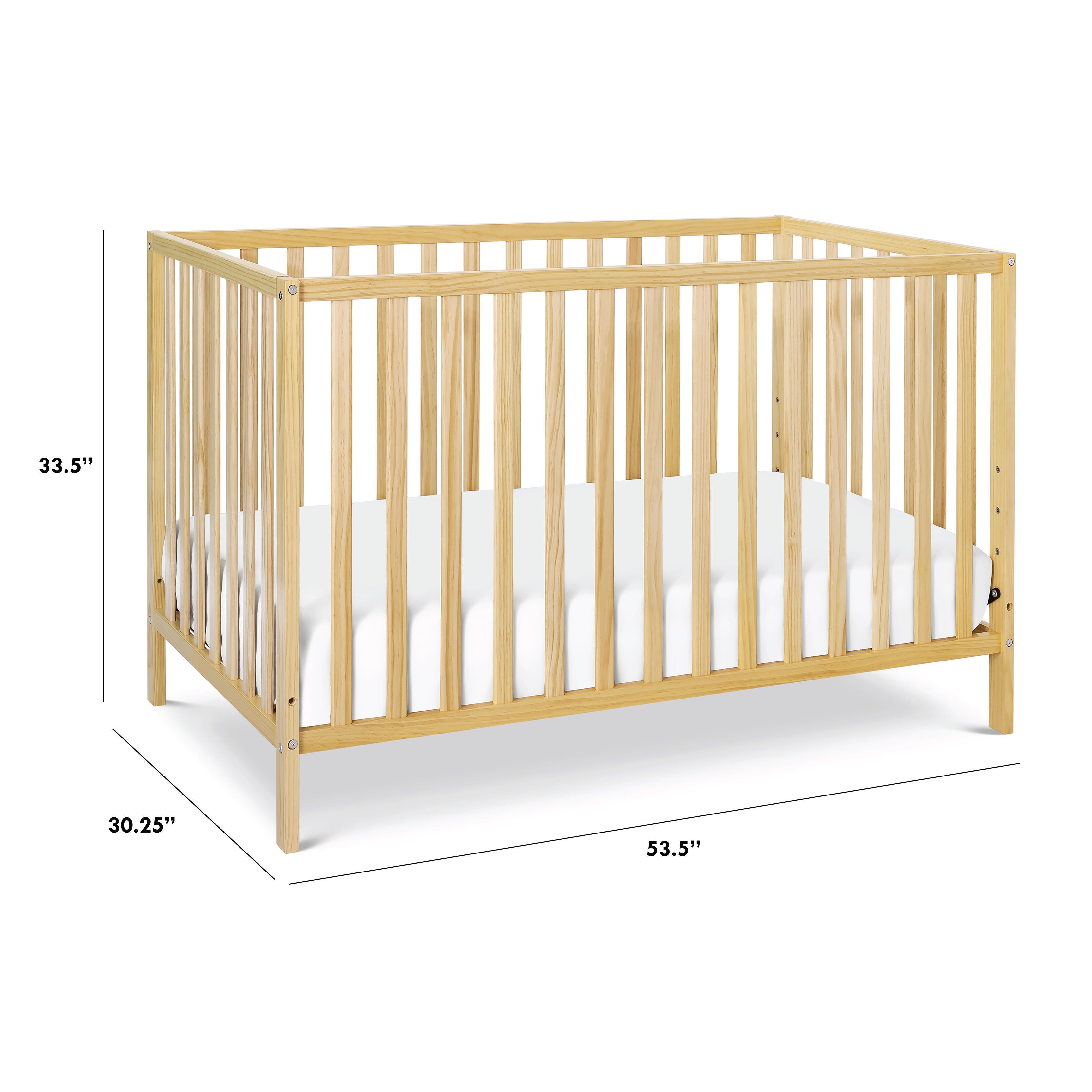 daVinci Union 4-in-1 Convertible Crib, Natural, large