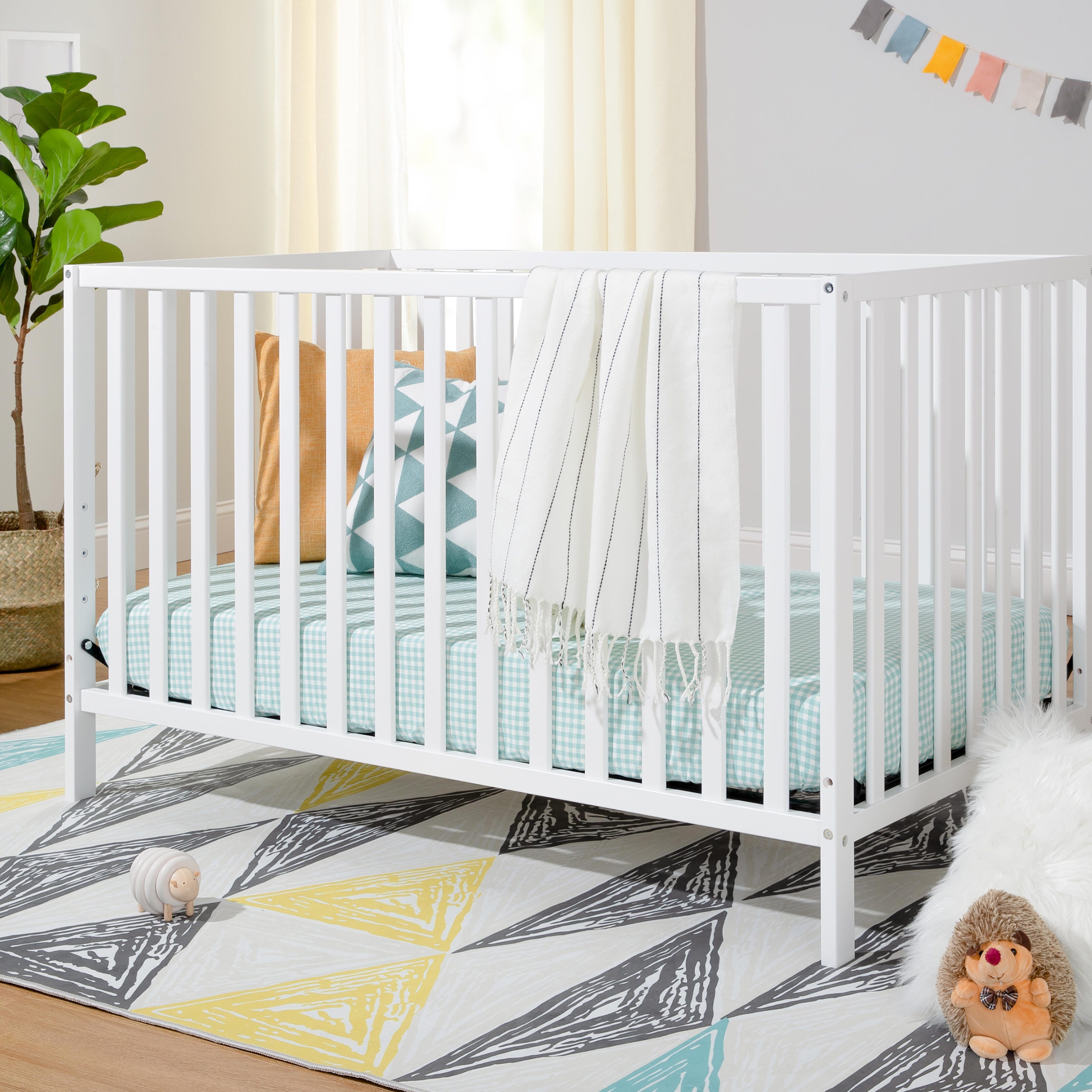 daVinci Union 4-in-1 Convertible Crib, White, large