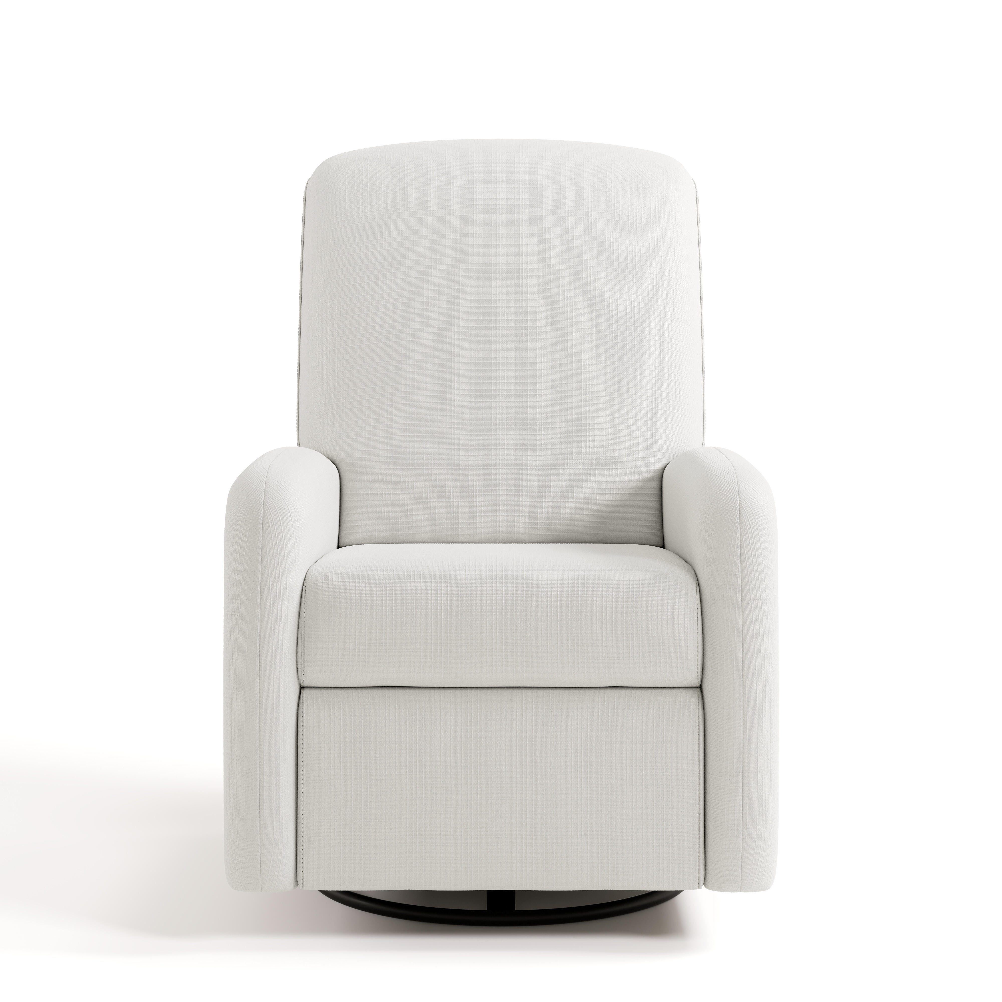 Graco Bellwood Power Swivel Glider Recliner, Ivory Basketweave, large