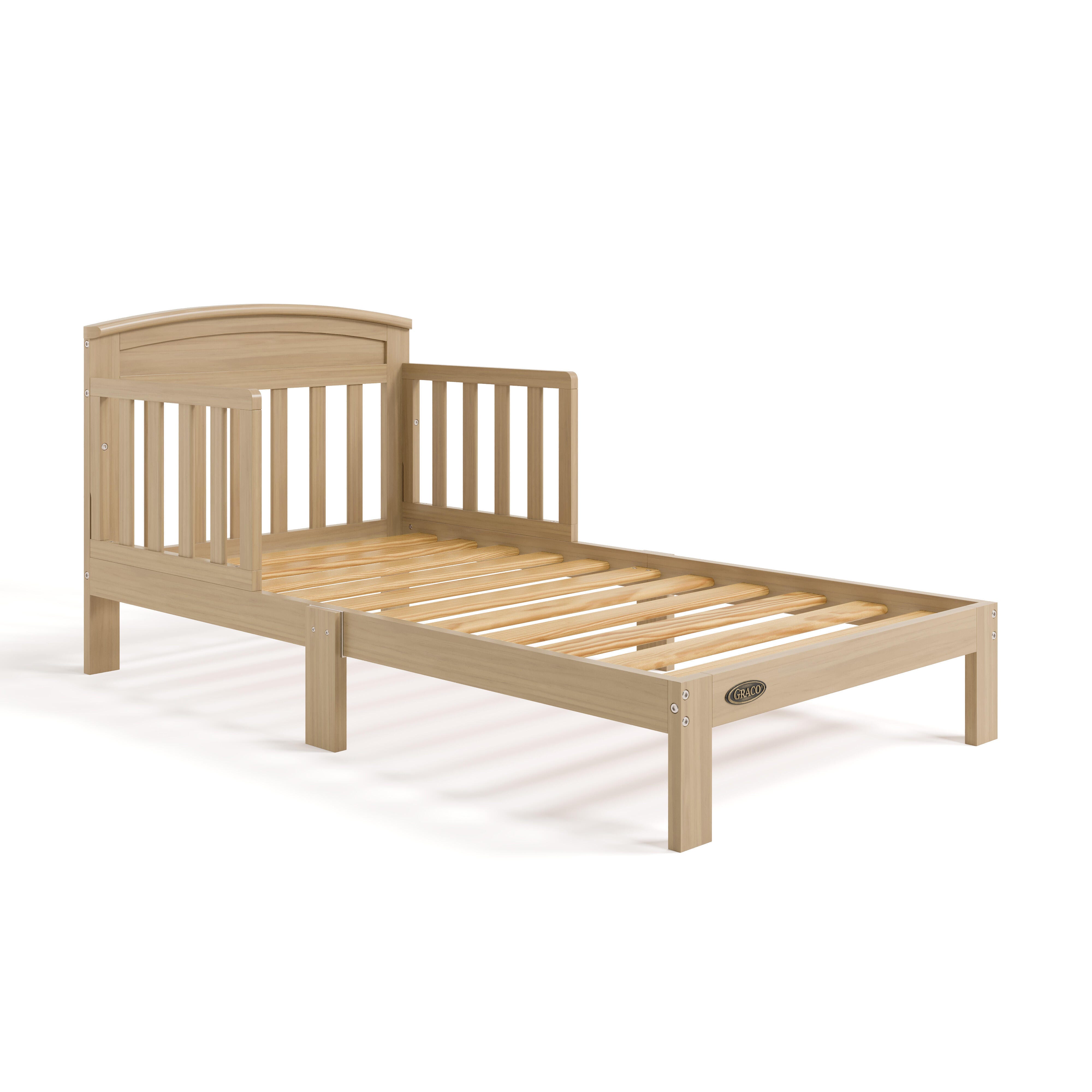 Graco Benton Toddler Open Frame Bed, Driftwood, large
