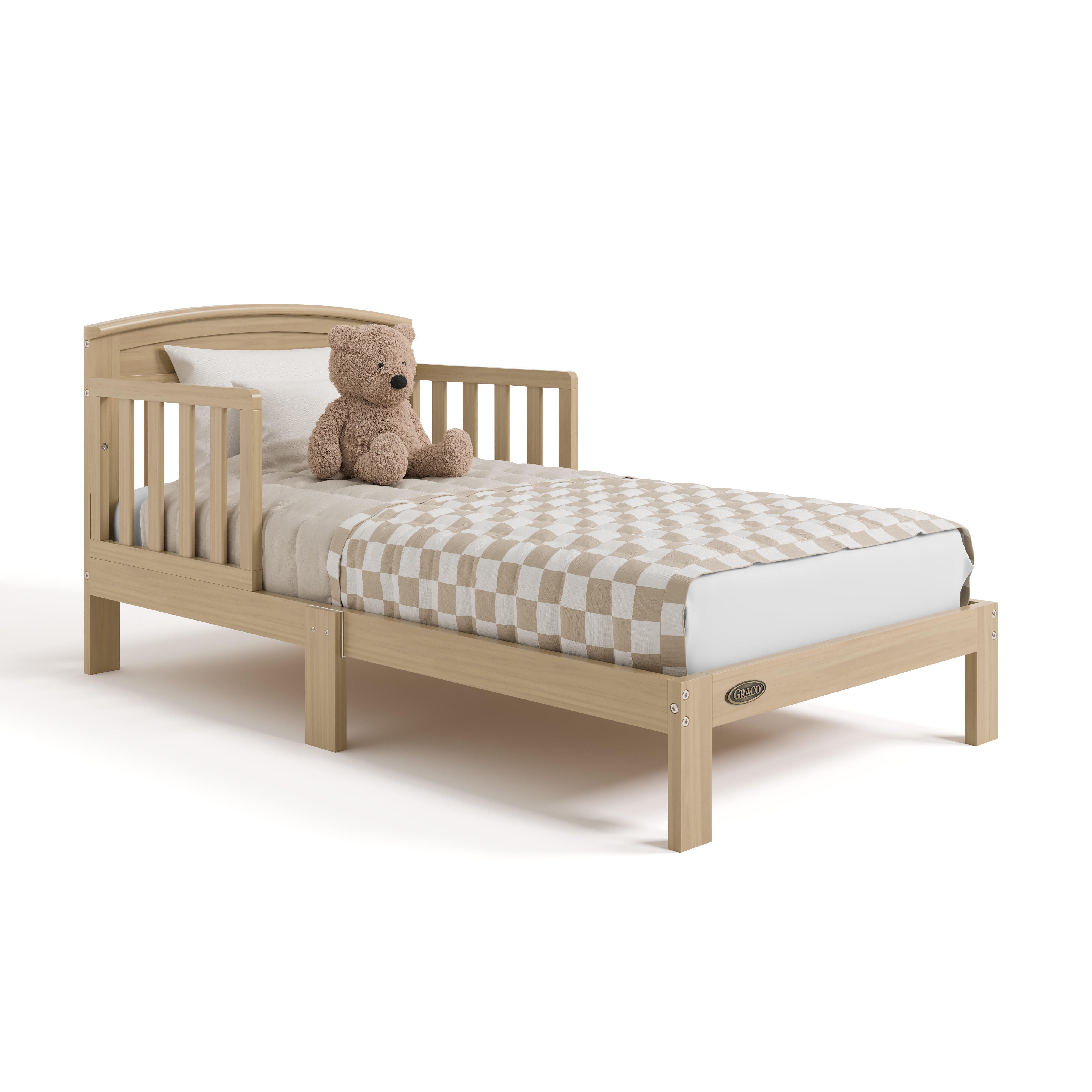 Graco Benton Toddler Open Frame Bed, Driftwood, large