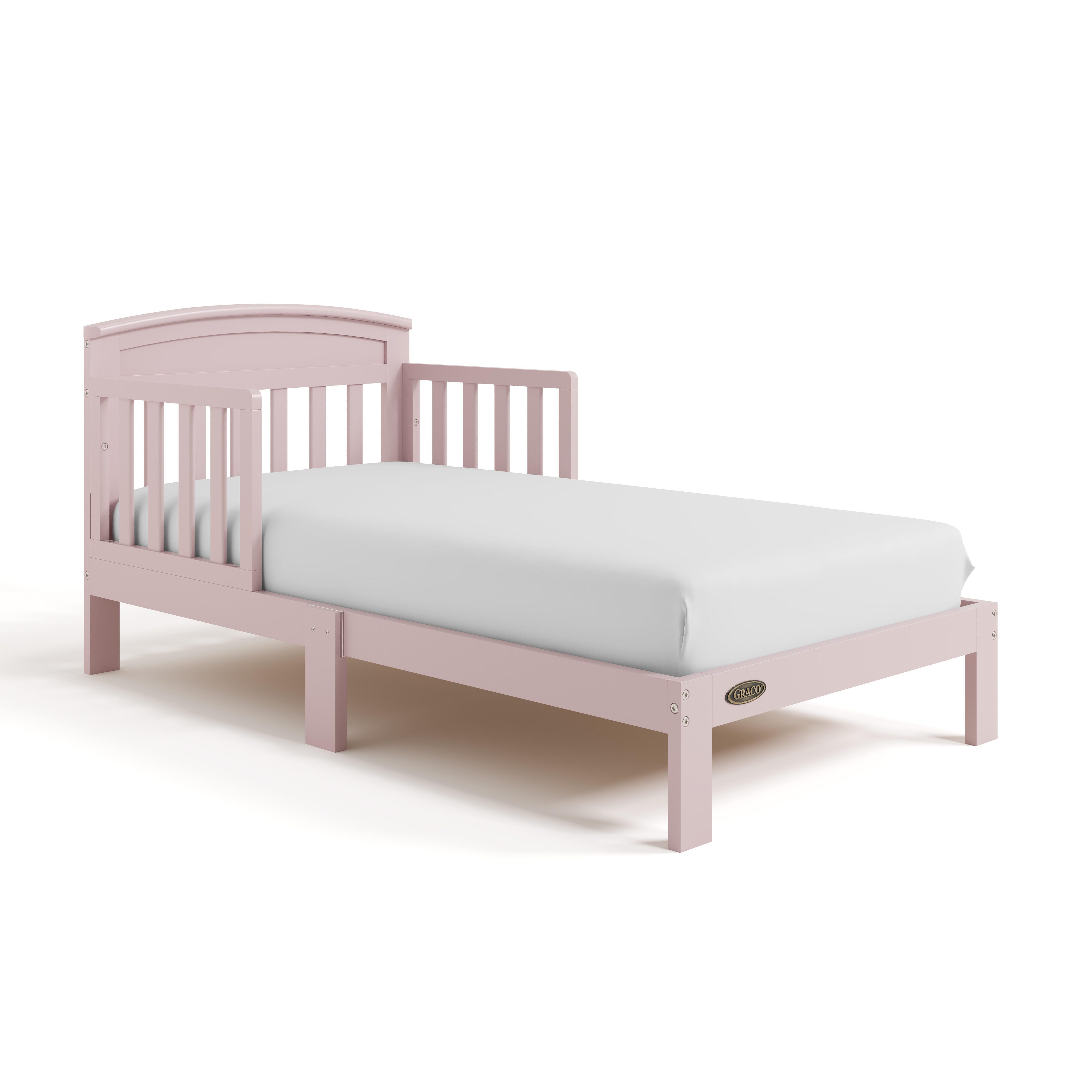Graco Benton Toddler Open Frame Bed, Blush, large