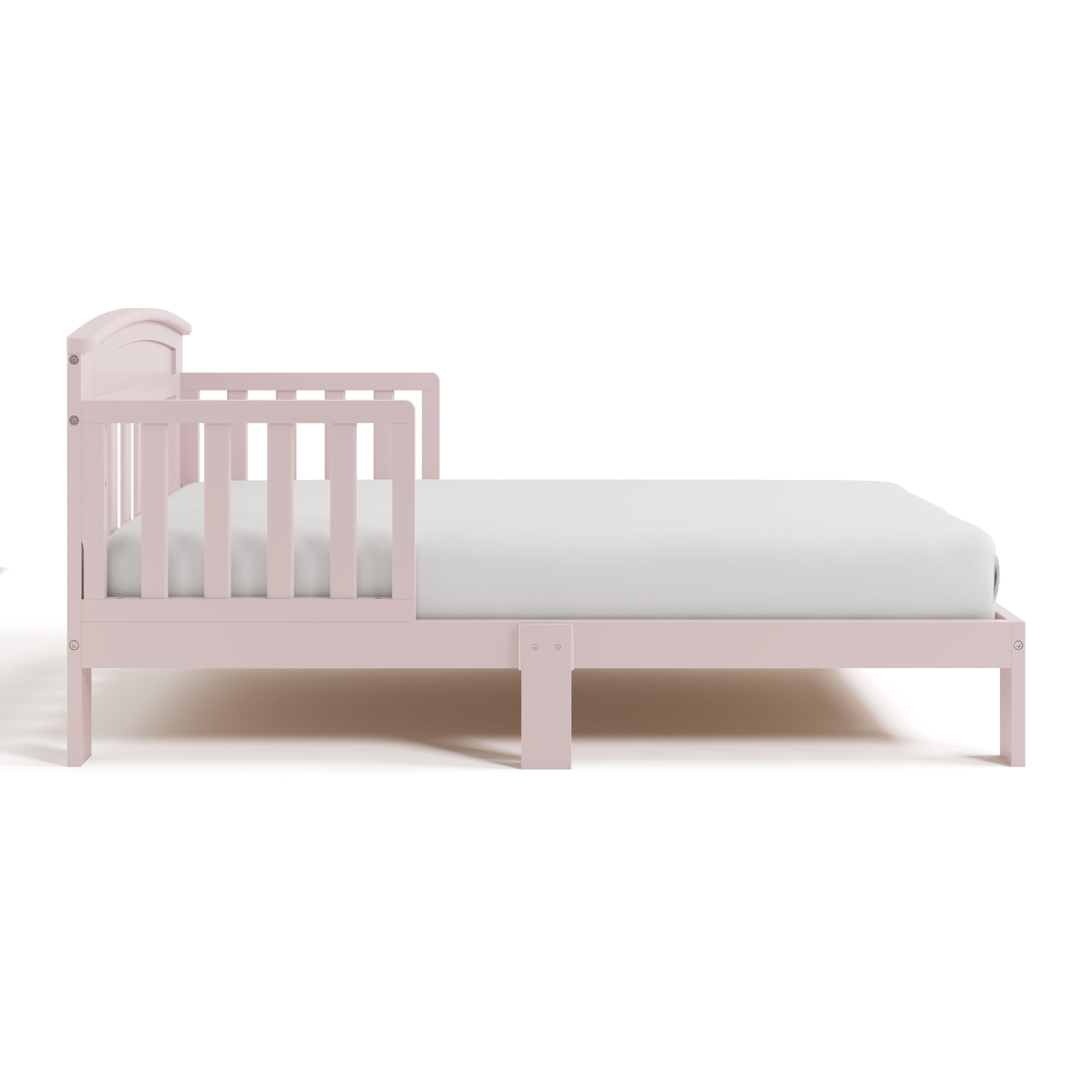 Graco Benton Toddler Open Frame Bed, Blush, large
