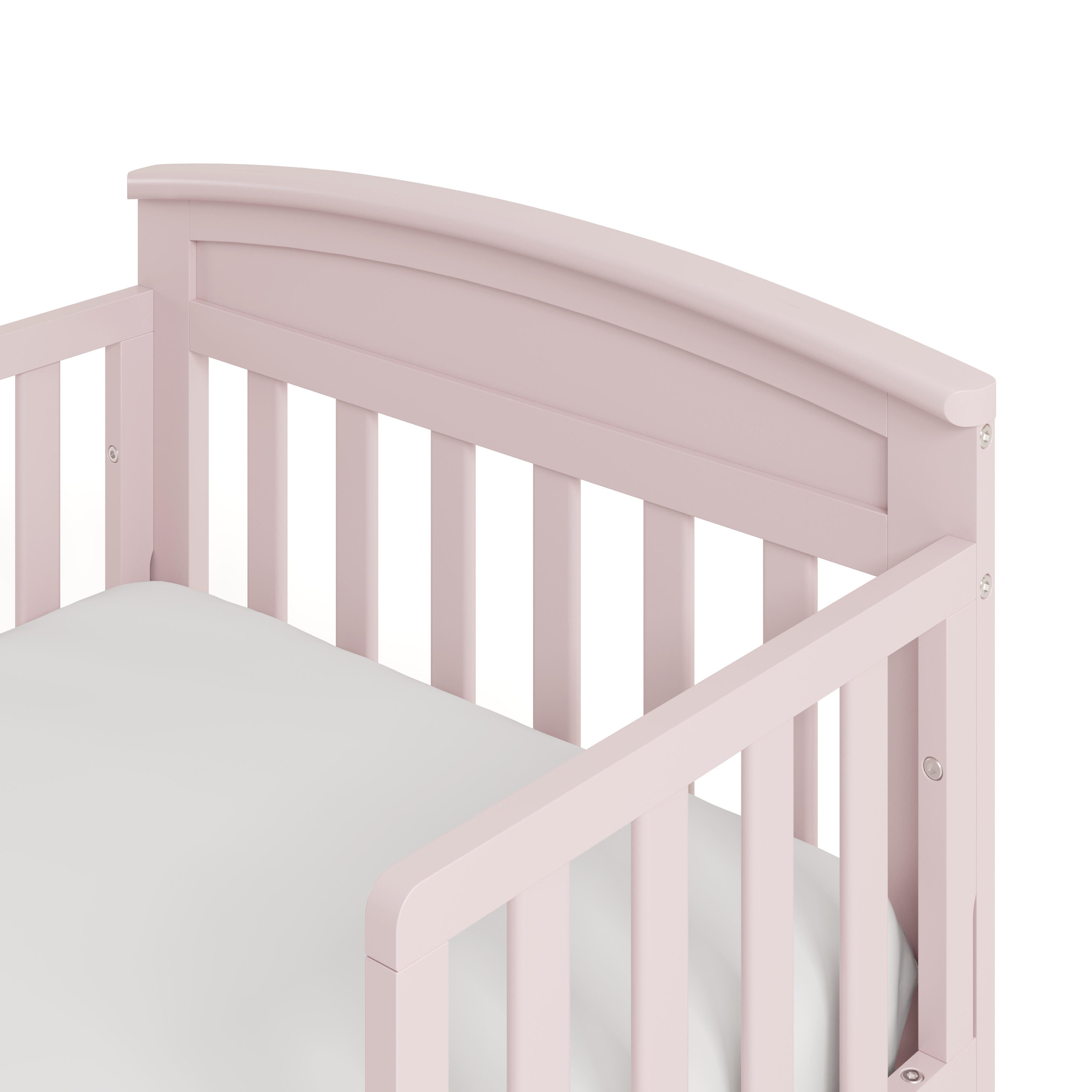 Graco Benton Toddler Open Frame Bed, Blush, large