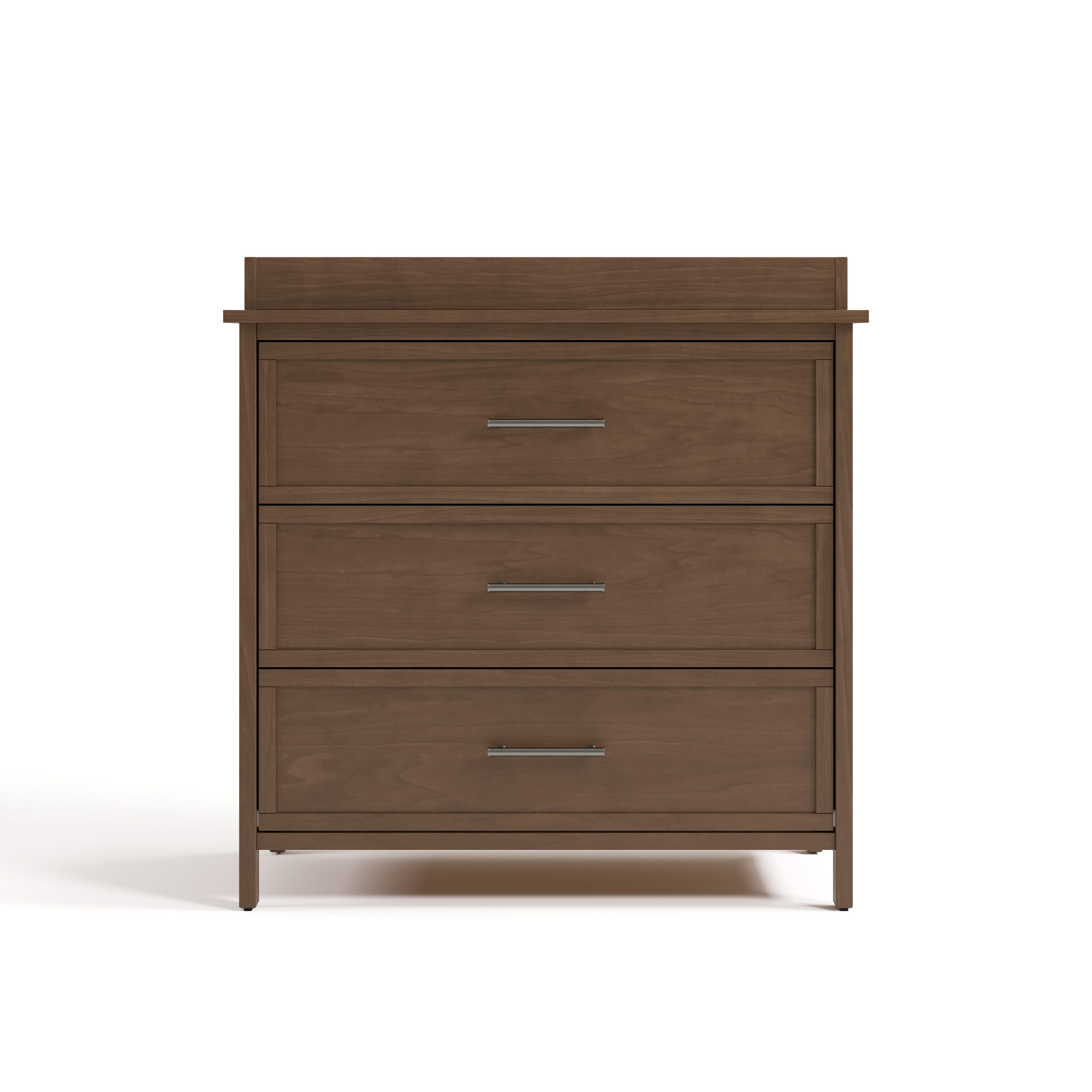 Graco Classic 3 Drawer Chest of Drawers, Hazelnut, large