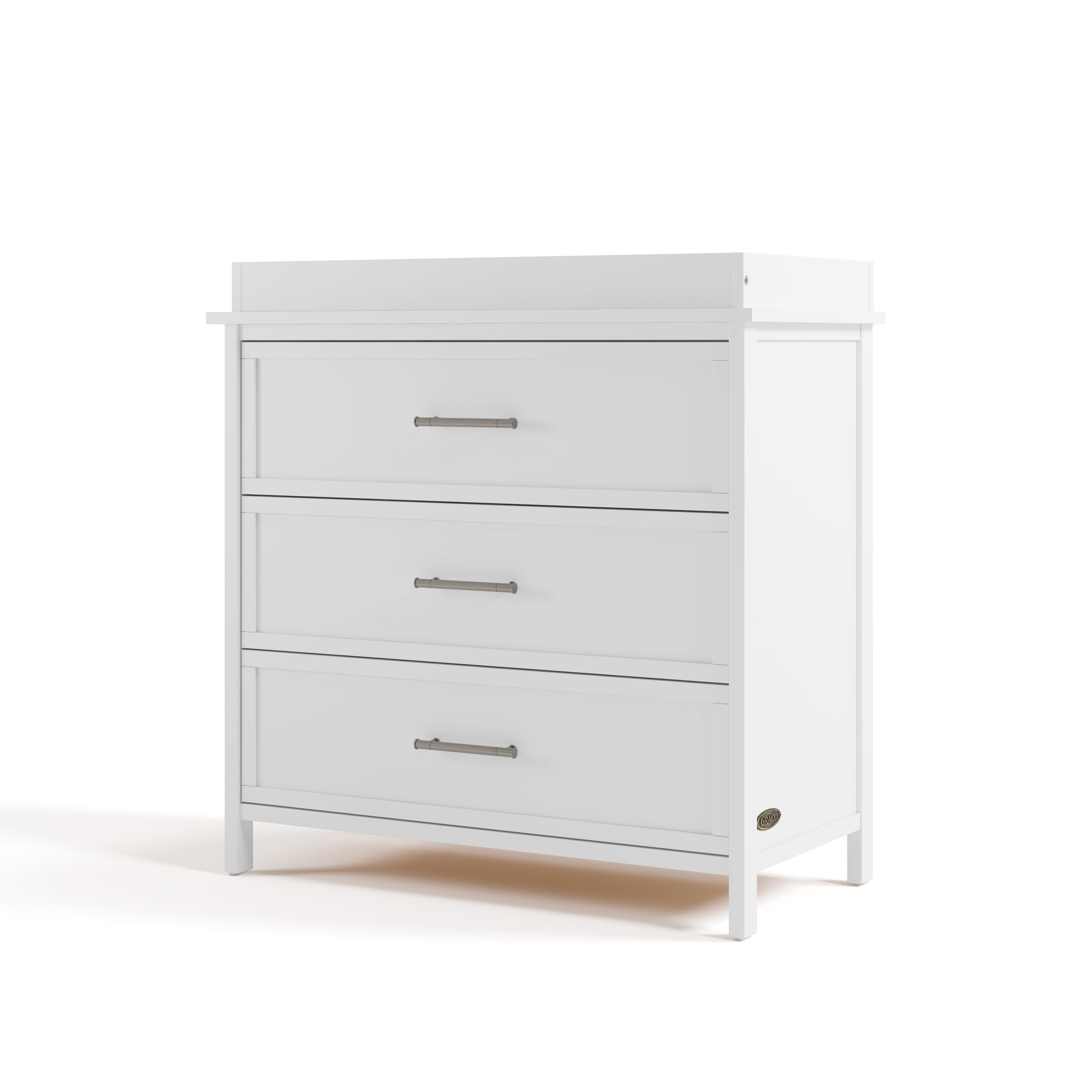 Graco Classic 3 Drawer Chest of Drawers, White, large