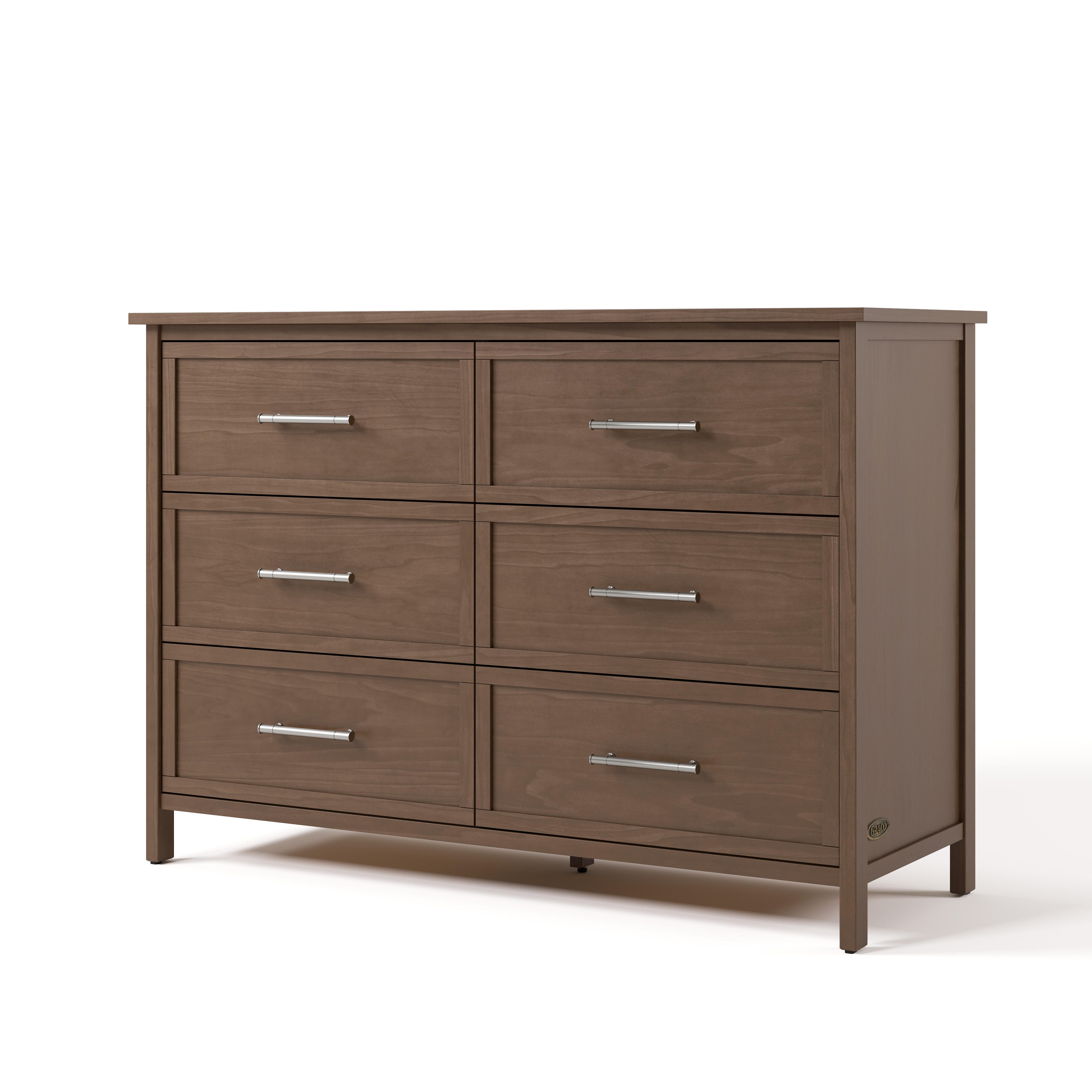 classic 6 drawer dresser Amazon.com : Graco Classic 6-Drawer Dresser  GREENGUARD Gold Certified,  Brown Dresser for Bedroom, Kids & Nursery Storage Chest, Safety  Interlocking Drawers, Pre-Installed Tracks, Kids Chest (Hazelnut) : Baby