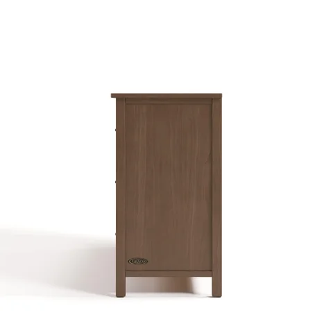 graco classic 6 drawer dresser Graco Classic 6 Drawer Double Dresser Driftwood