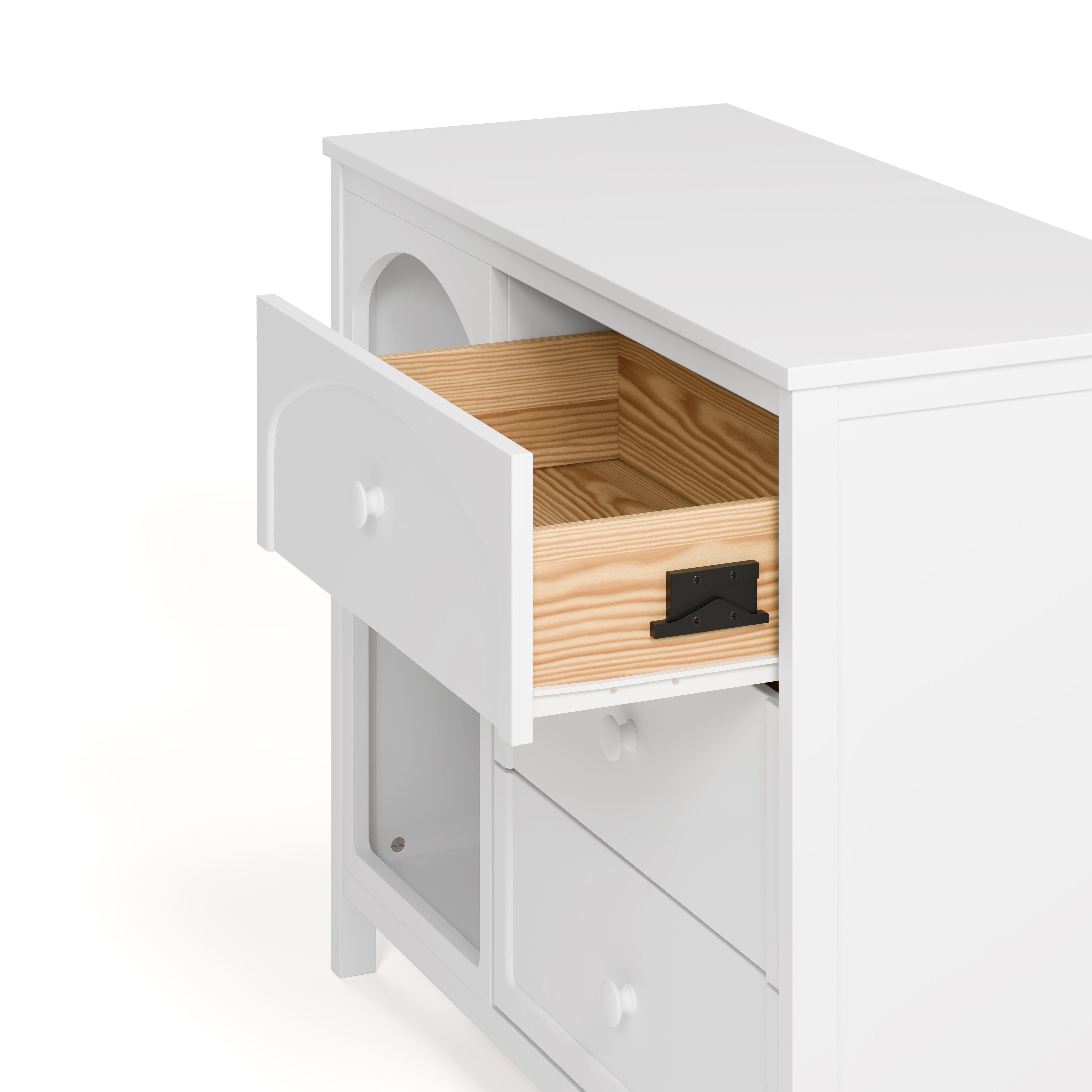 Graco Olivia 3 Drawer Dresser, White, large