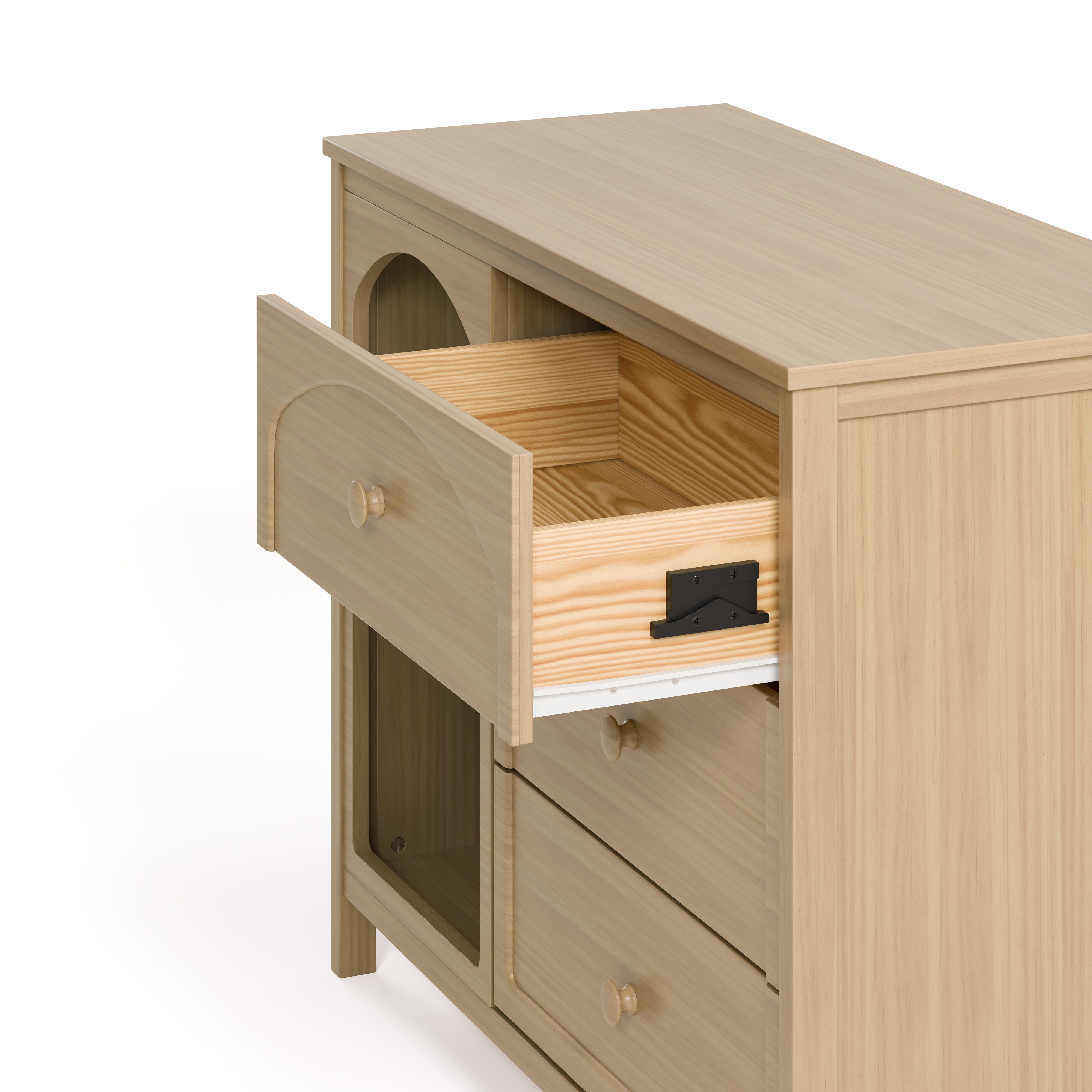 Graco Olivia 3 Drawer Dresser, Driftwood, large