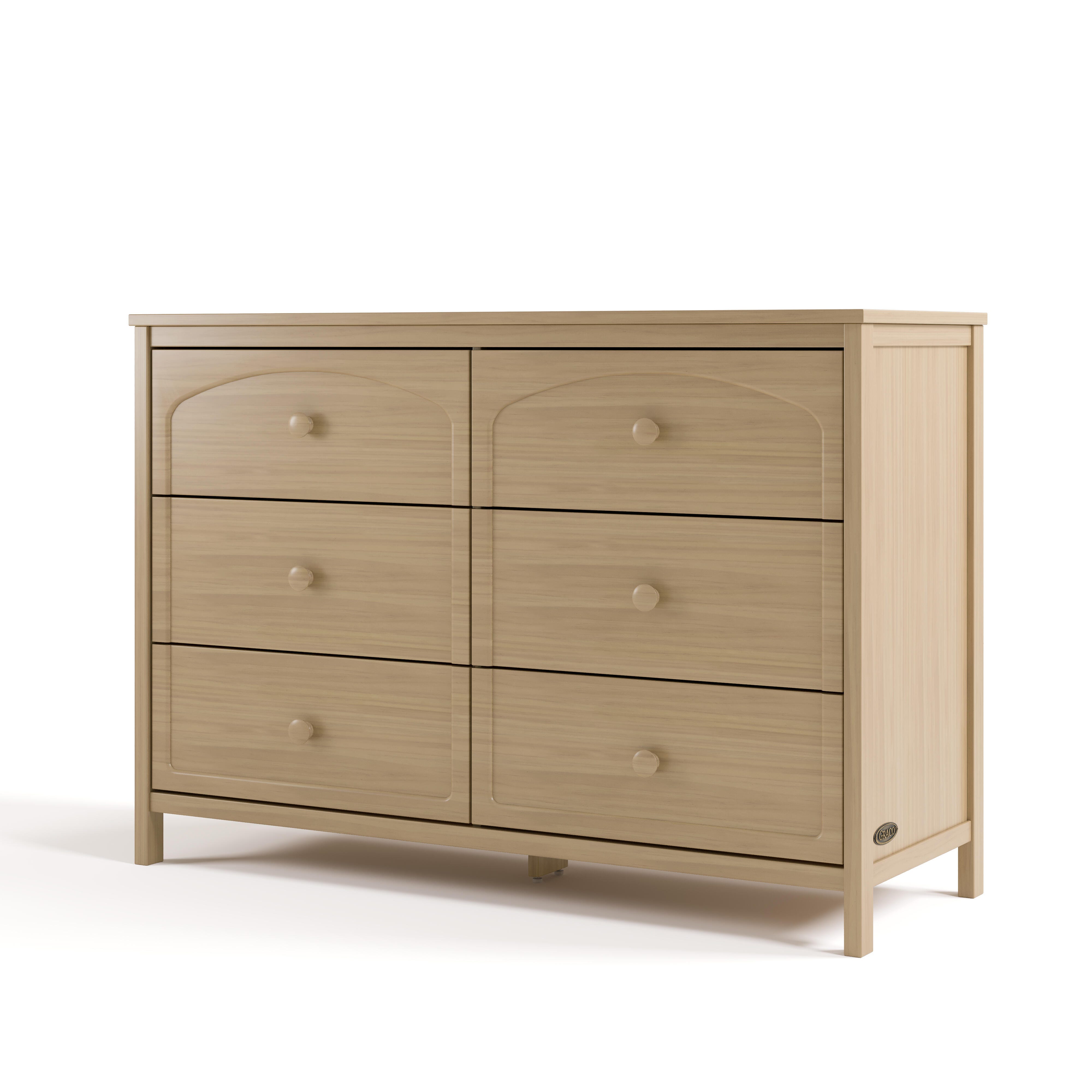 Graco Olivia 6 Drawer Dresser, Driftwood, large