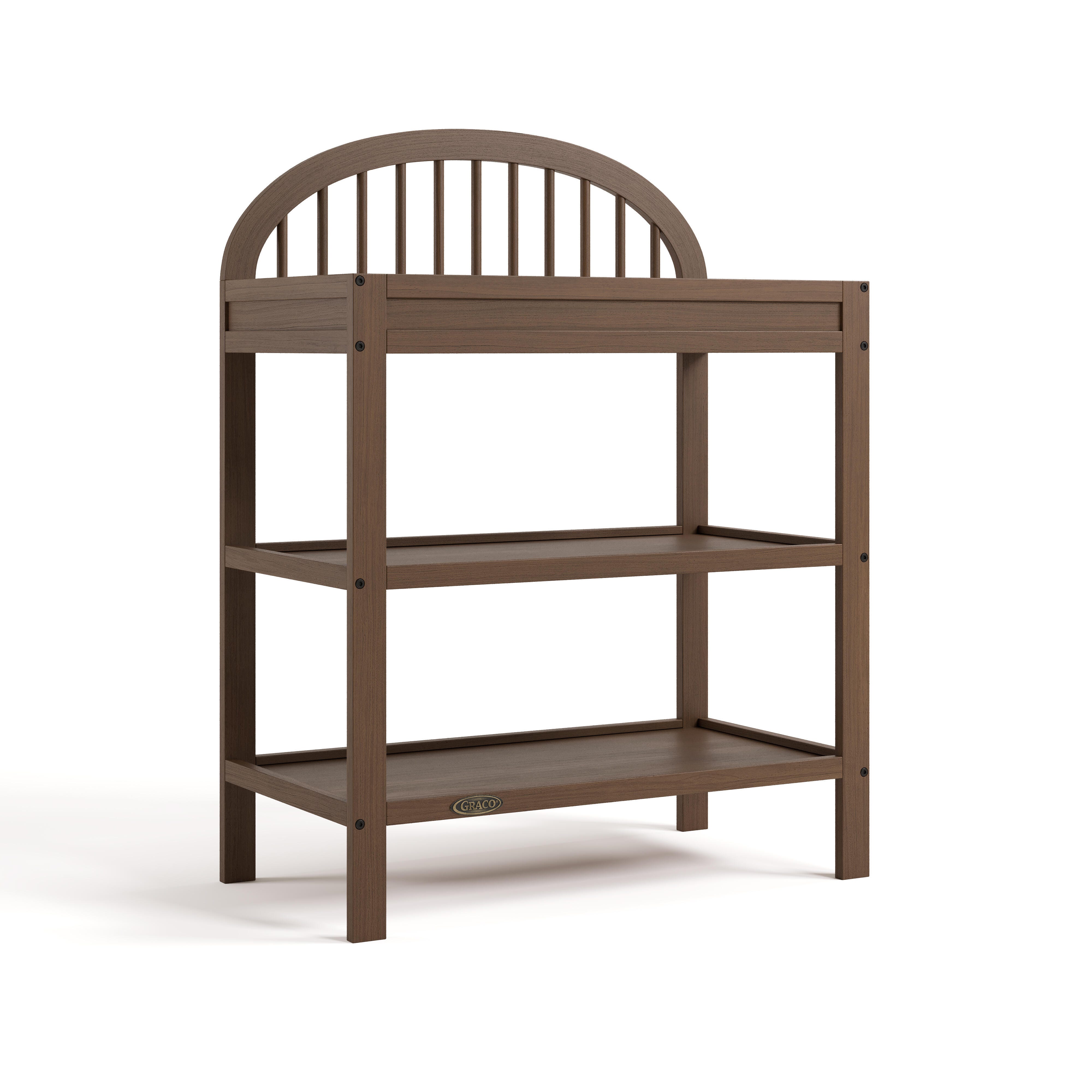 Graco Olivia Changing Table, Hazelnut, large