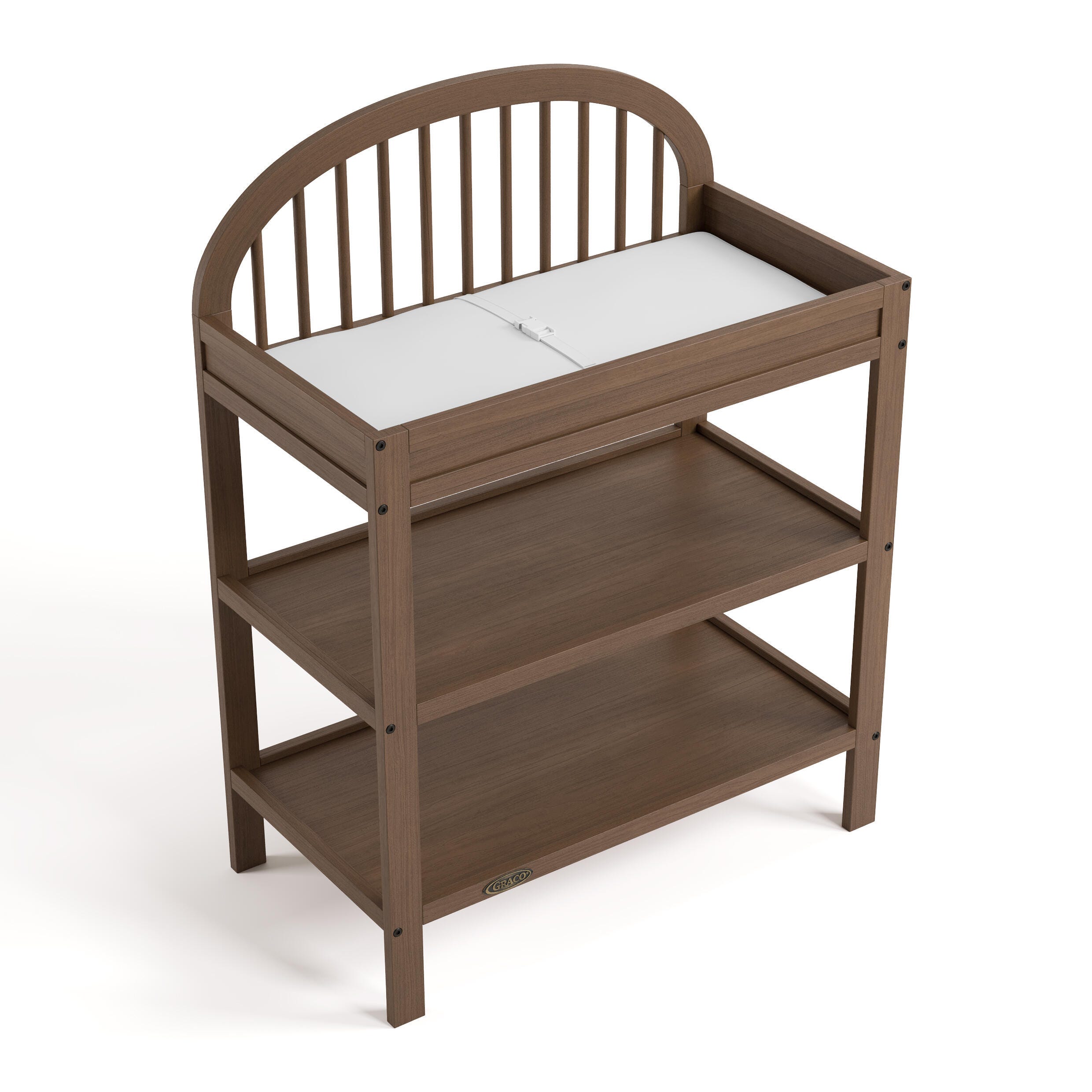 Graco Olivia Changing Table, Hazelnut, large