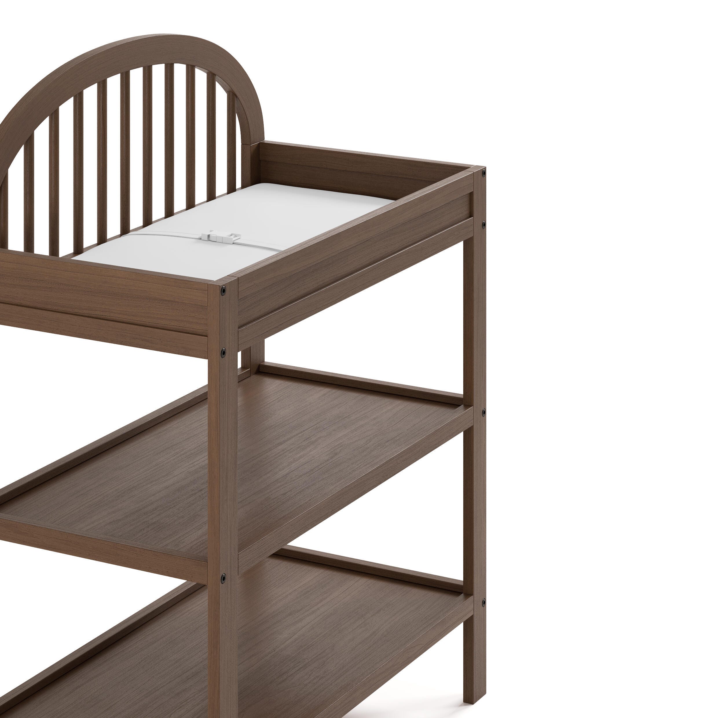 Graco Olivia Changing Table, Hazelnut, large