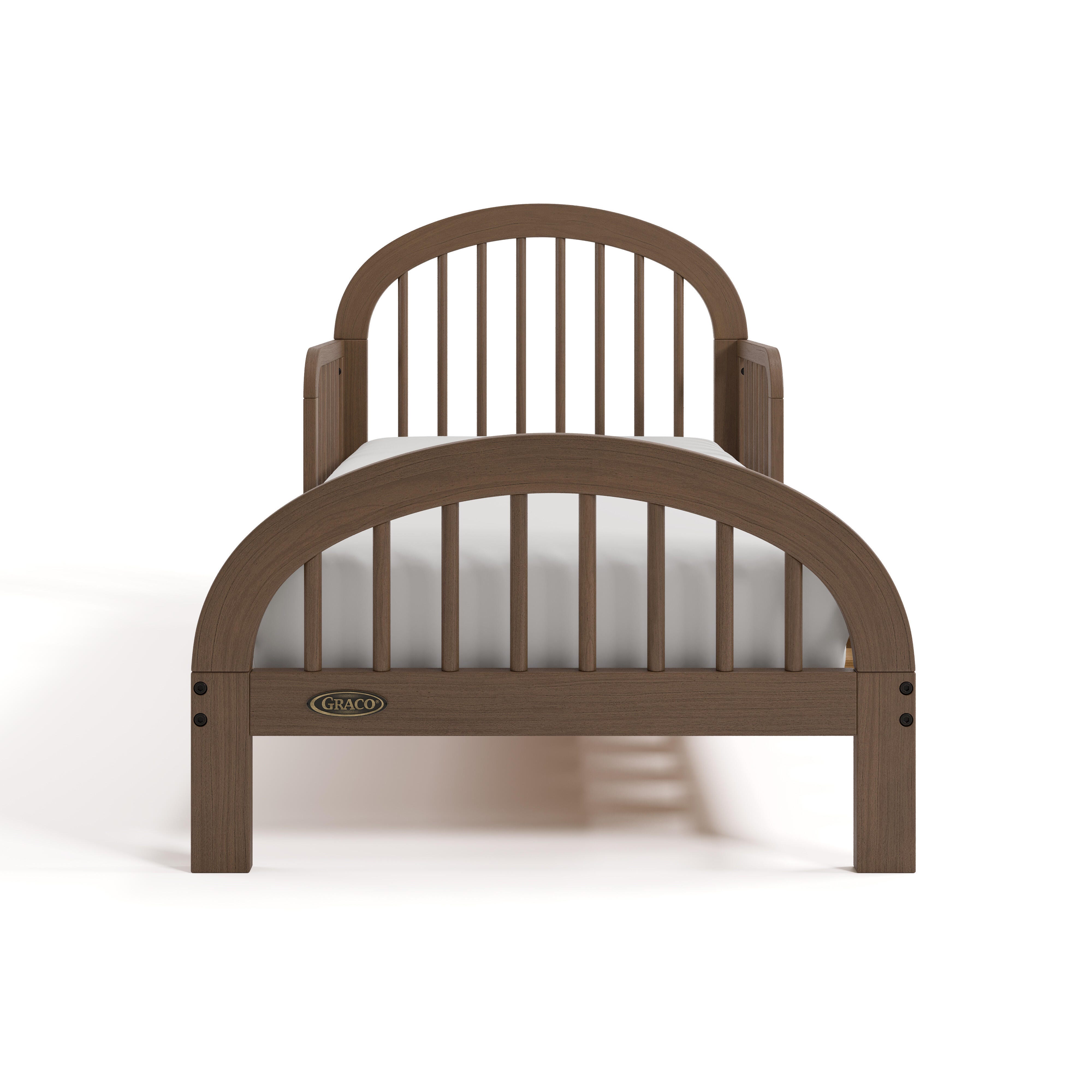 Graco Olivia Toddler Open Frame Bed, Hazelnut, large