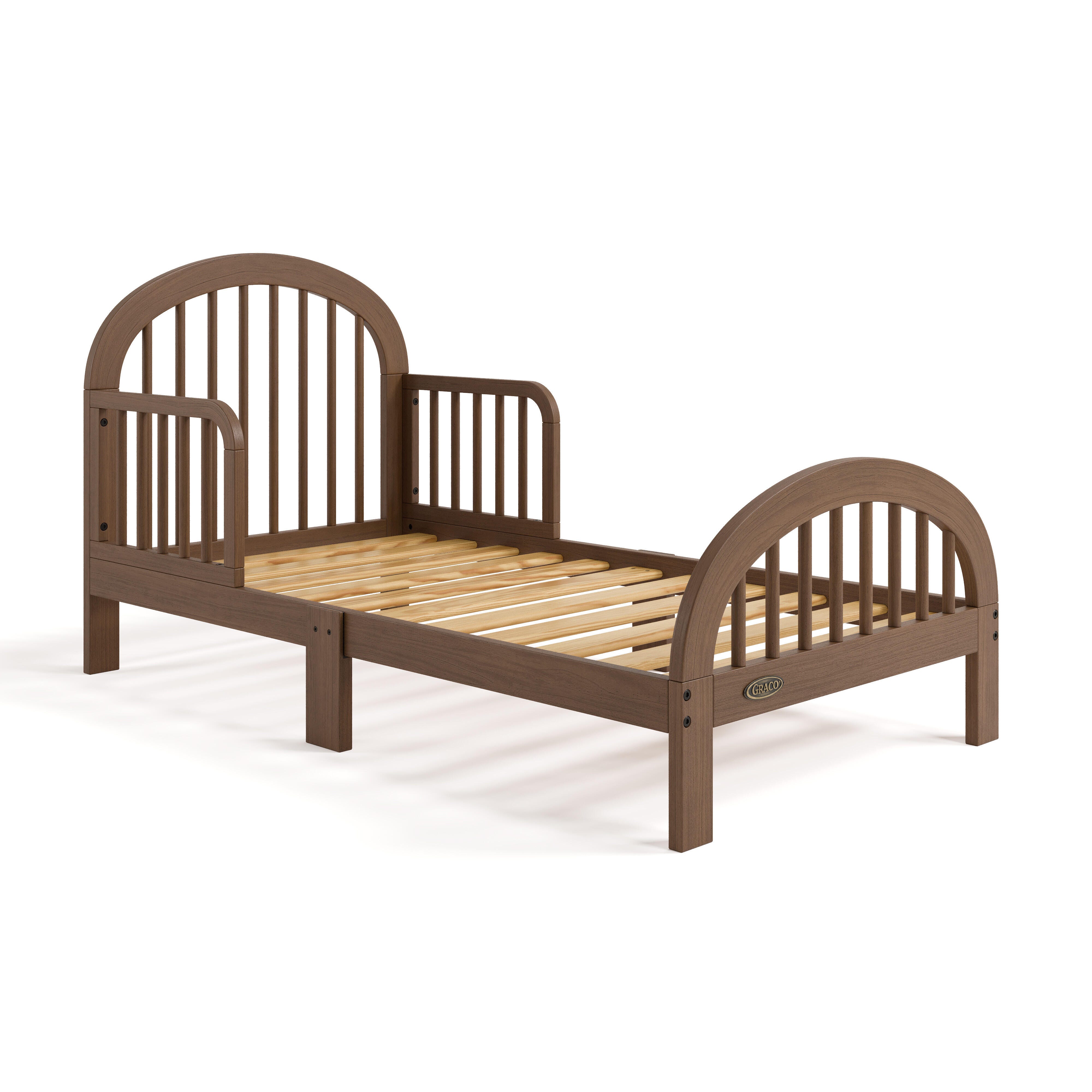 Graco Olivia Toddler Open Frame Bed, Hazelnut, large