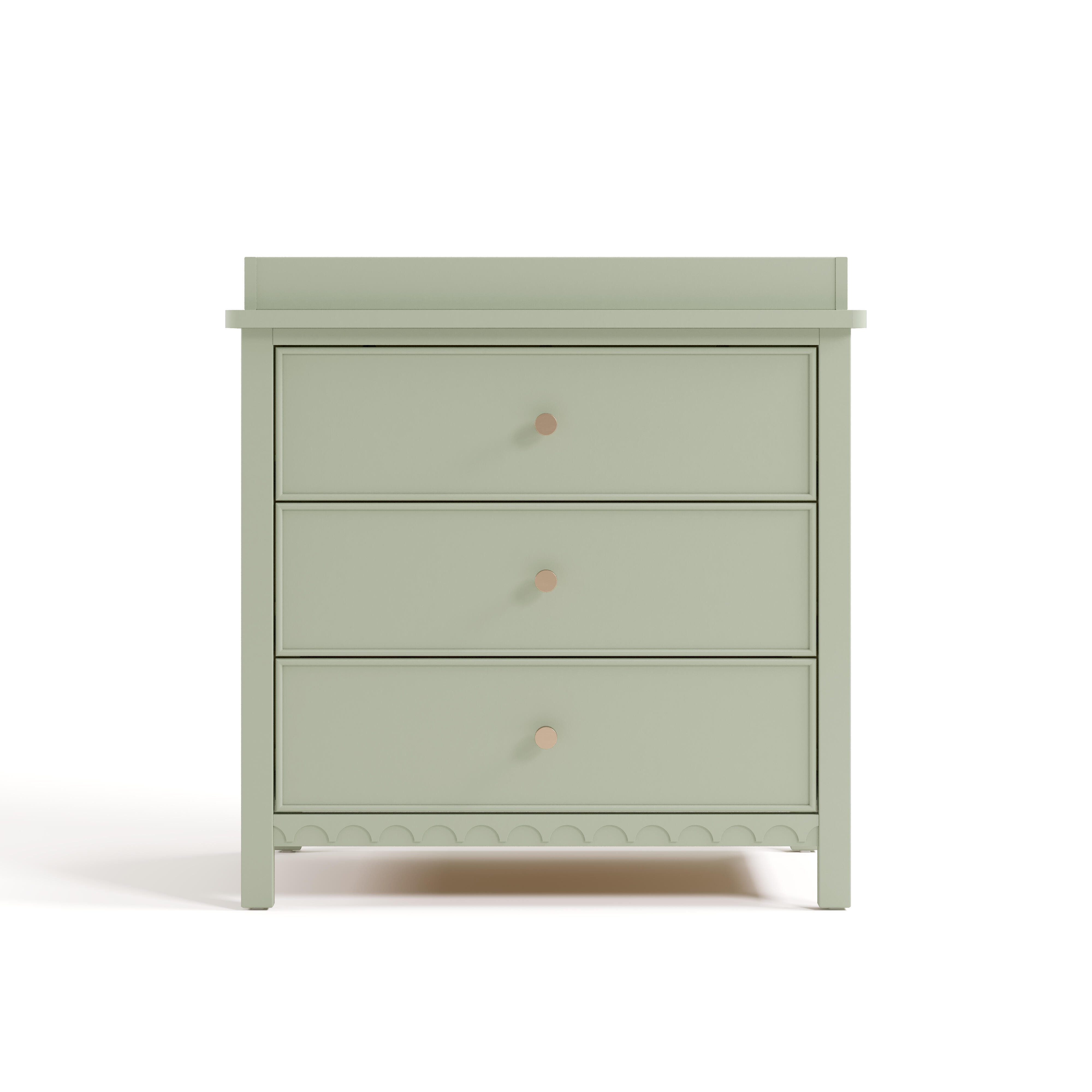 Graco Sasha 3 Drawer Chest of Drawers, Sage, large