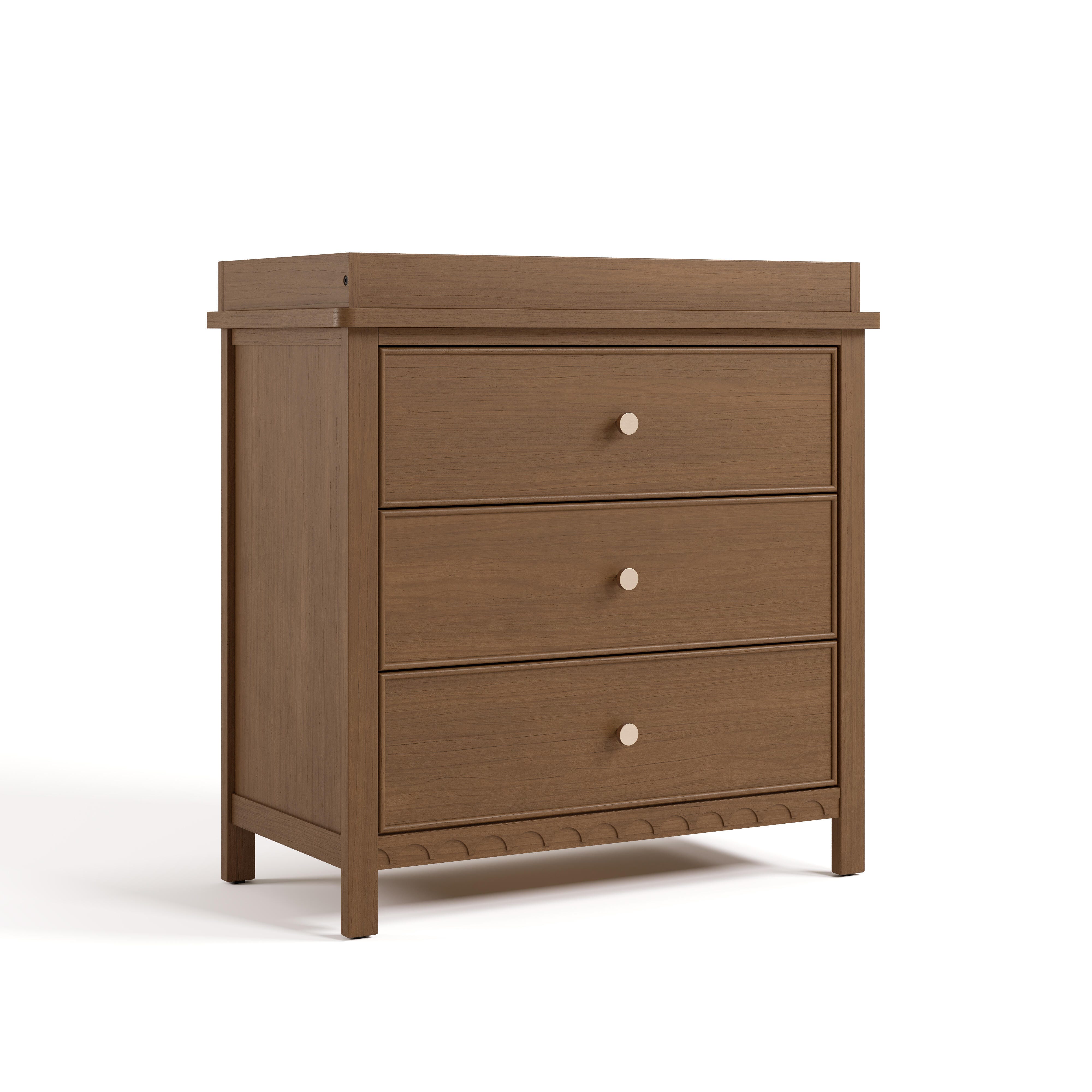 Graco Sasha 3 Drawer Chest of Drawers, Hazelnut, large