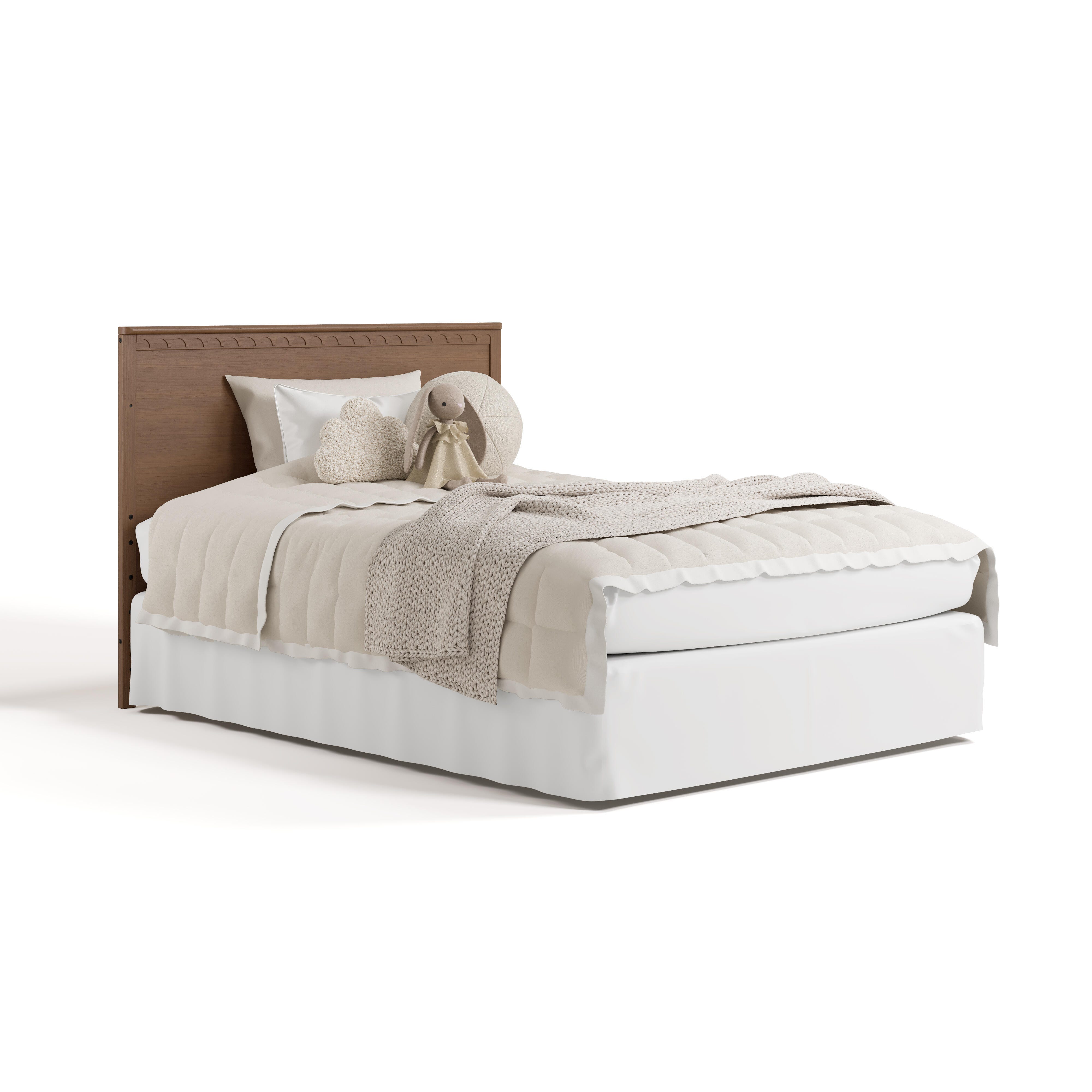 Graco Sasha 5-in-1 Convertible Crib with Storage Drawer, Hazelnut, large