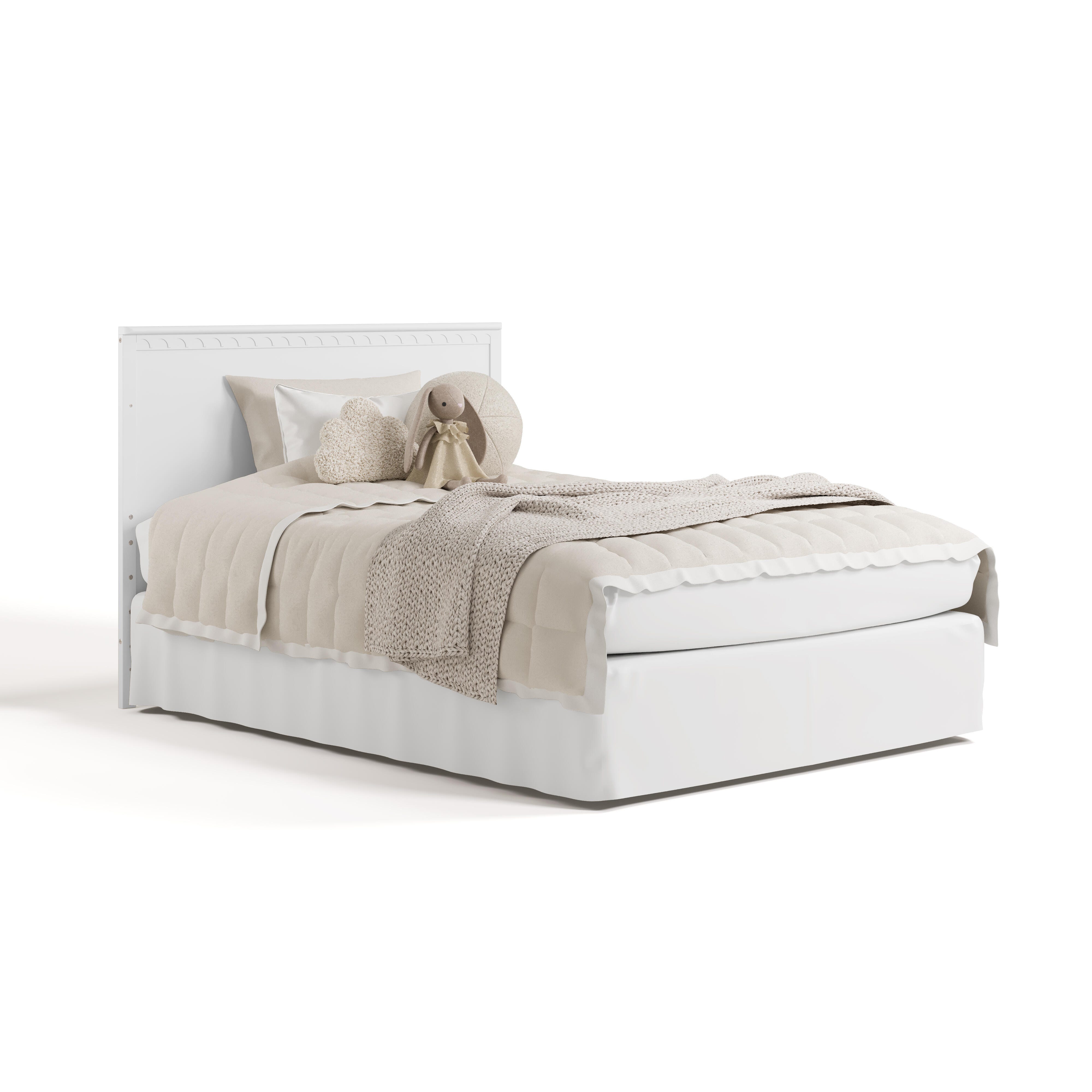 Graco Sasha 5-in-1 Convertible Crib with Storage Drawer, White, large