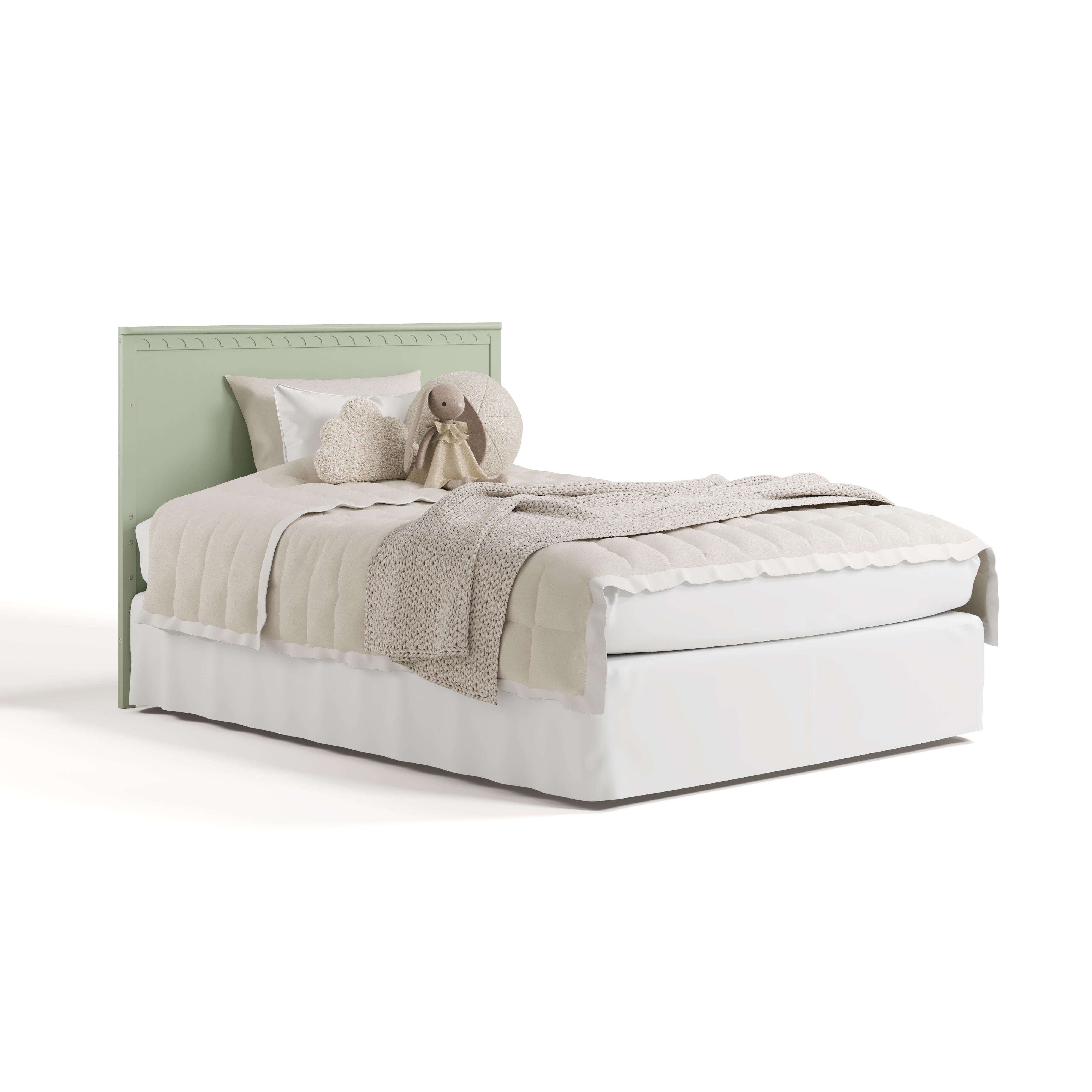 Graco Sasha 5-in-1 Convertible Crib with Storage Drawer, Sage, large